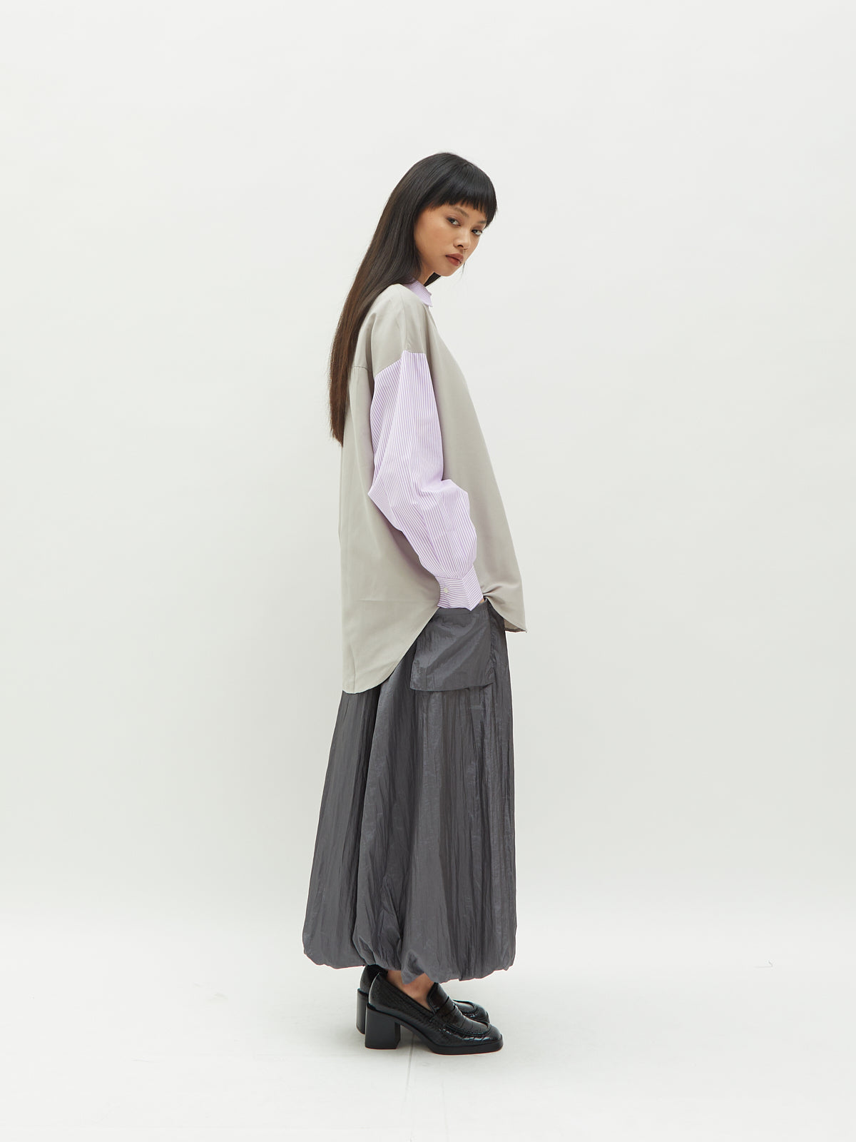 Calista Twotone Shirt