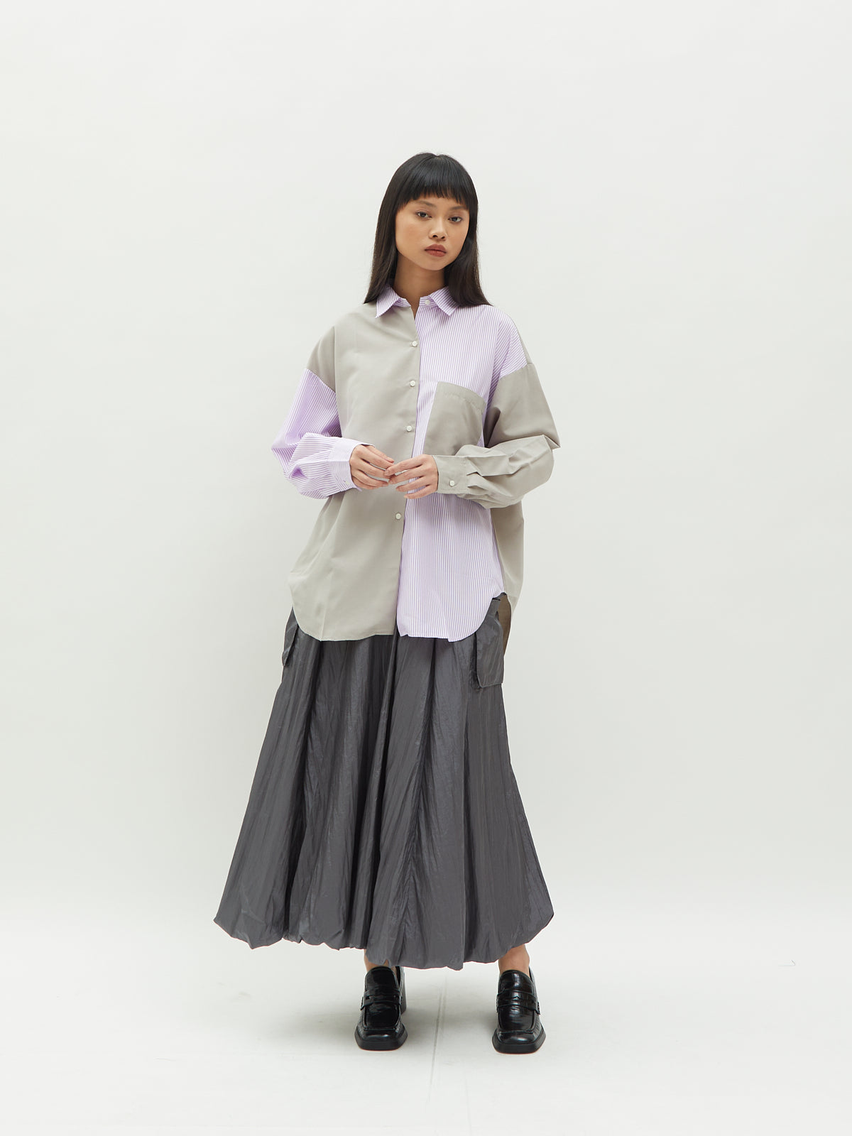 Calista Twotone Shirt