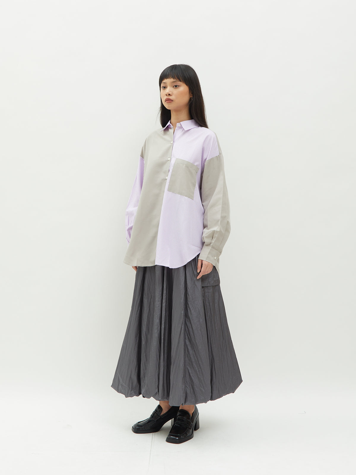 Calista Twotone Shirt
