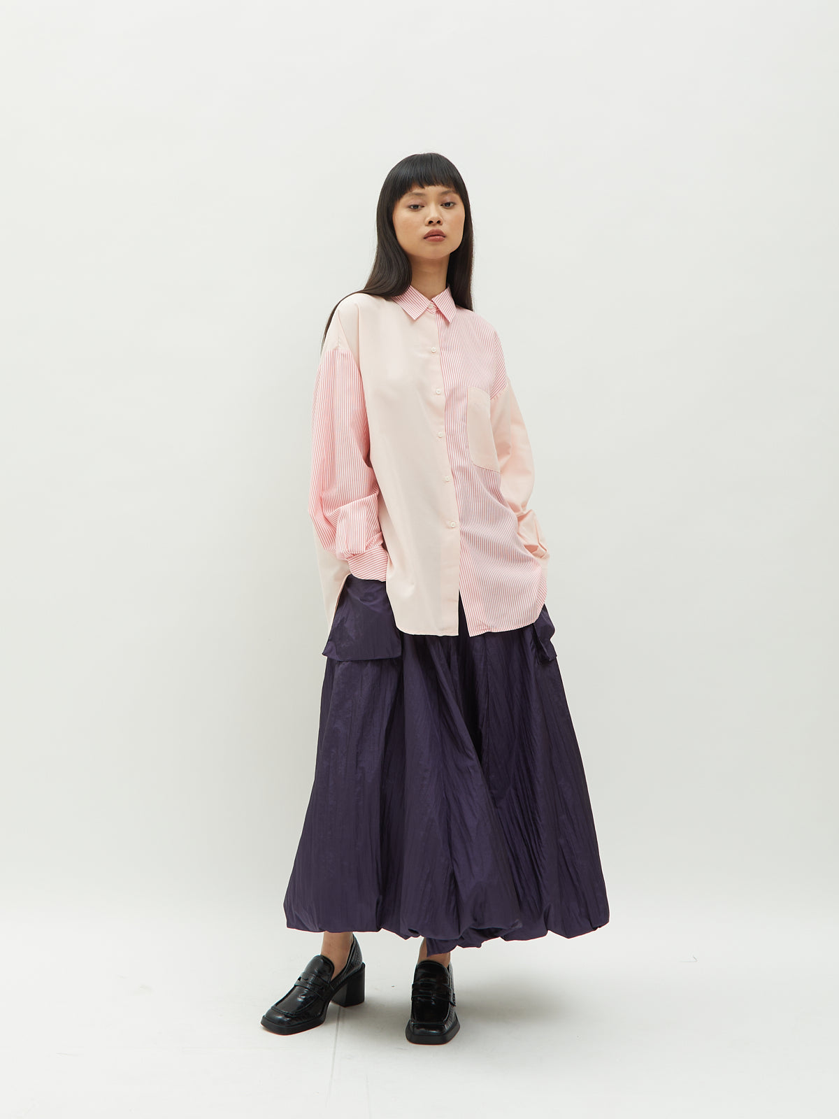 Calista Twotone Shirt
