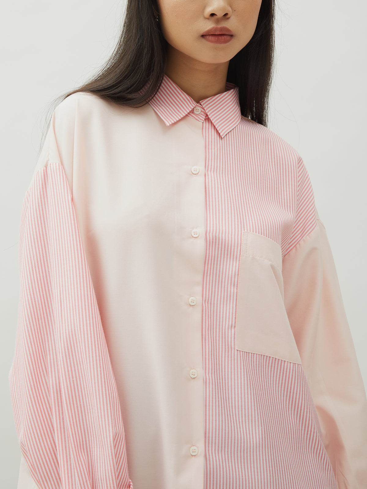 Calista Twotone Shirt