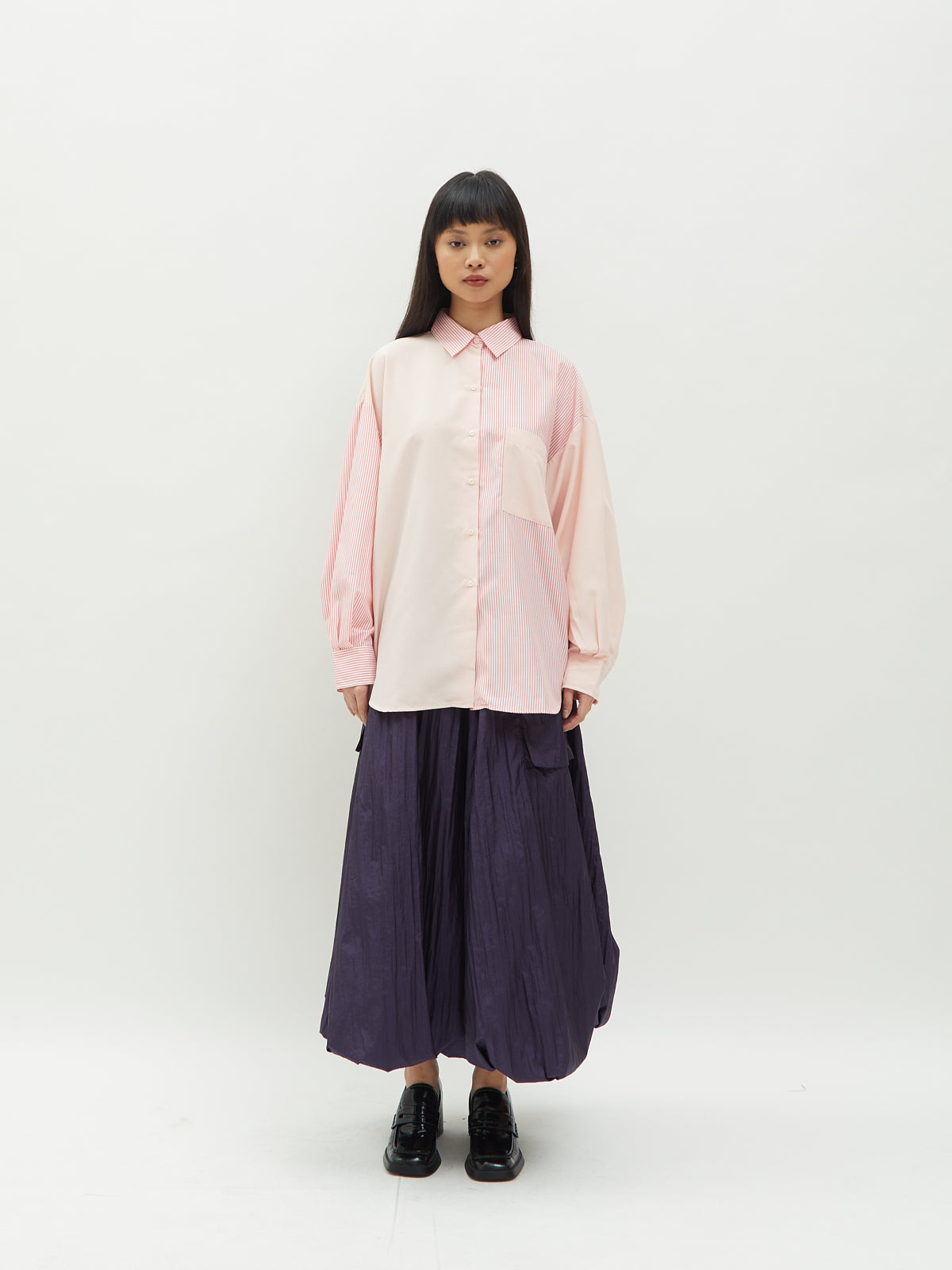 Calista Twotone Shirt