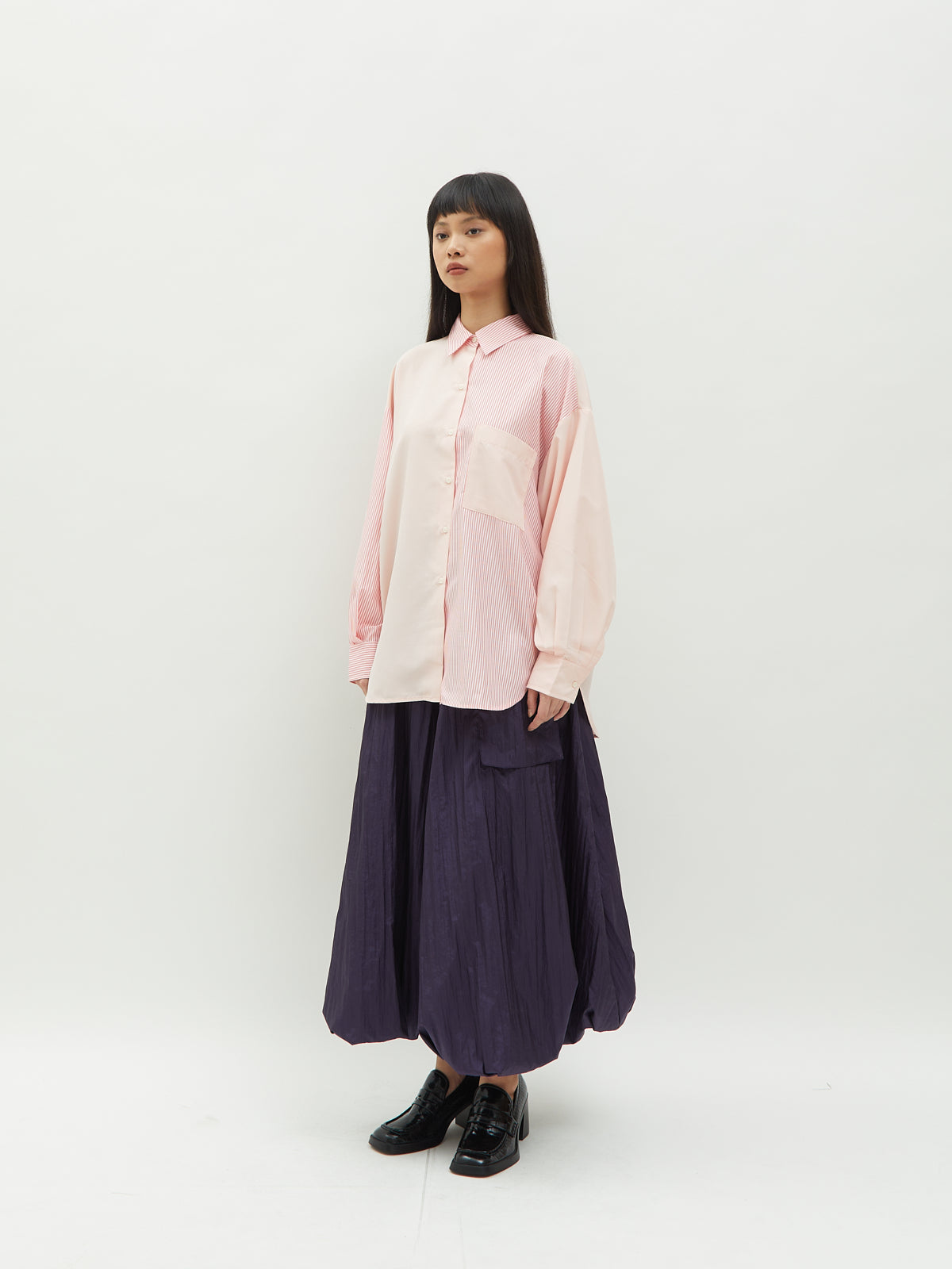 Calista Twotone Shirt