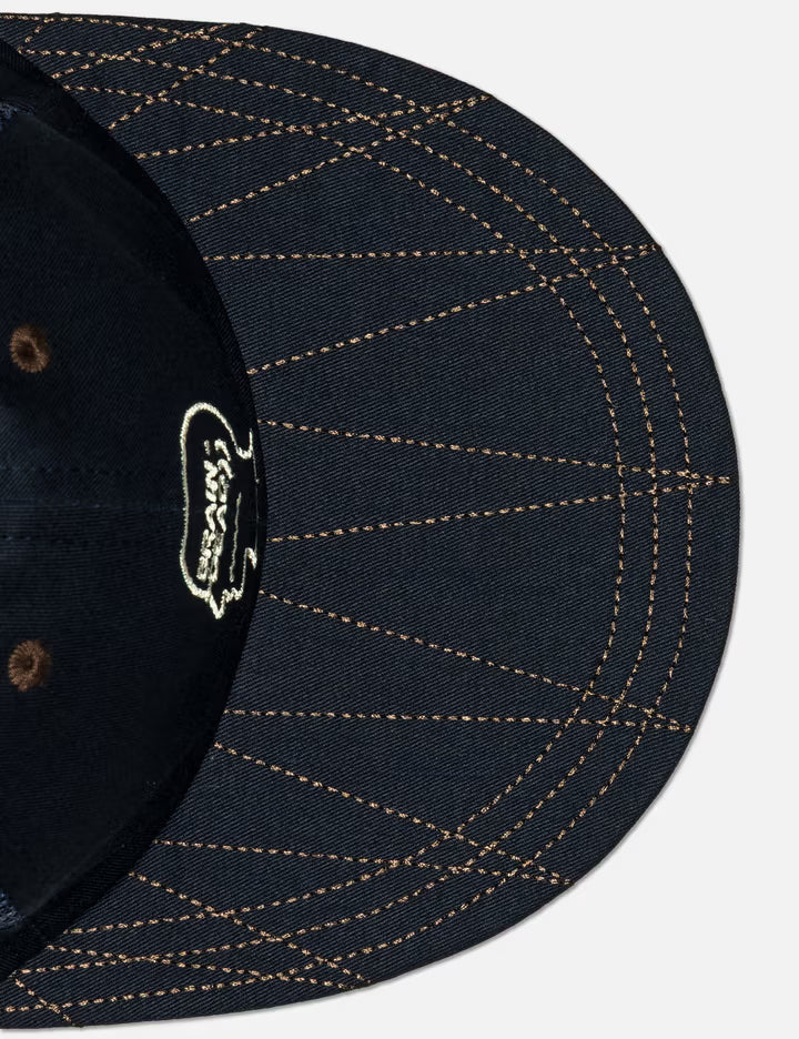 Logohead Long Brim Mesh Panel Hat