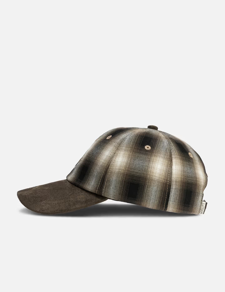 Plaid Queenhead Logo Cap