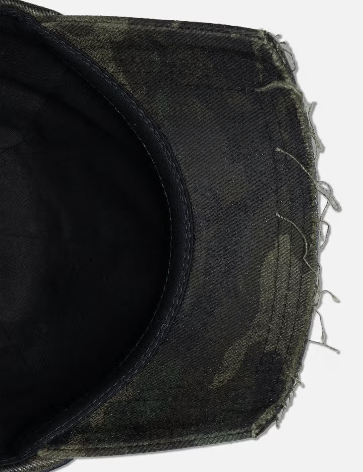 "Thorne" Embroidered Cap In Camo