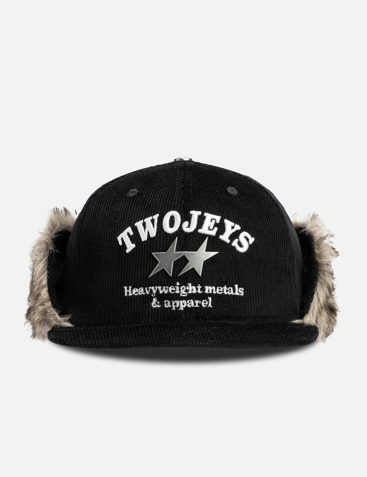 TwoJeys x New Era 59Fifty Downflap Corduroy Black