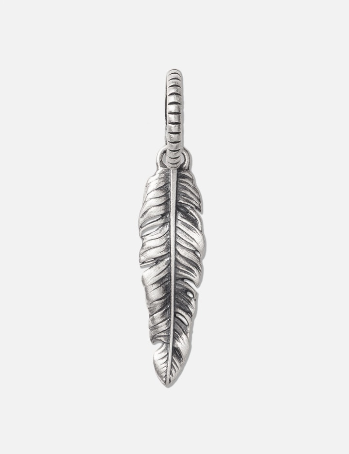 925 Silver Pendant Feather