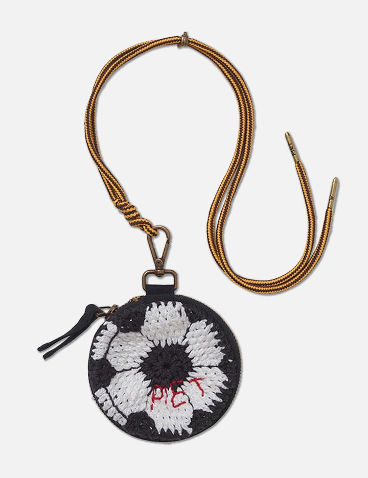 Football Crochet Coin Pouch