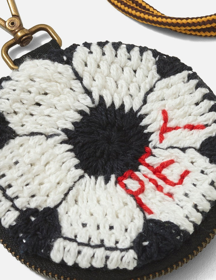 Football Crochet Coin Pouch