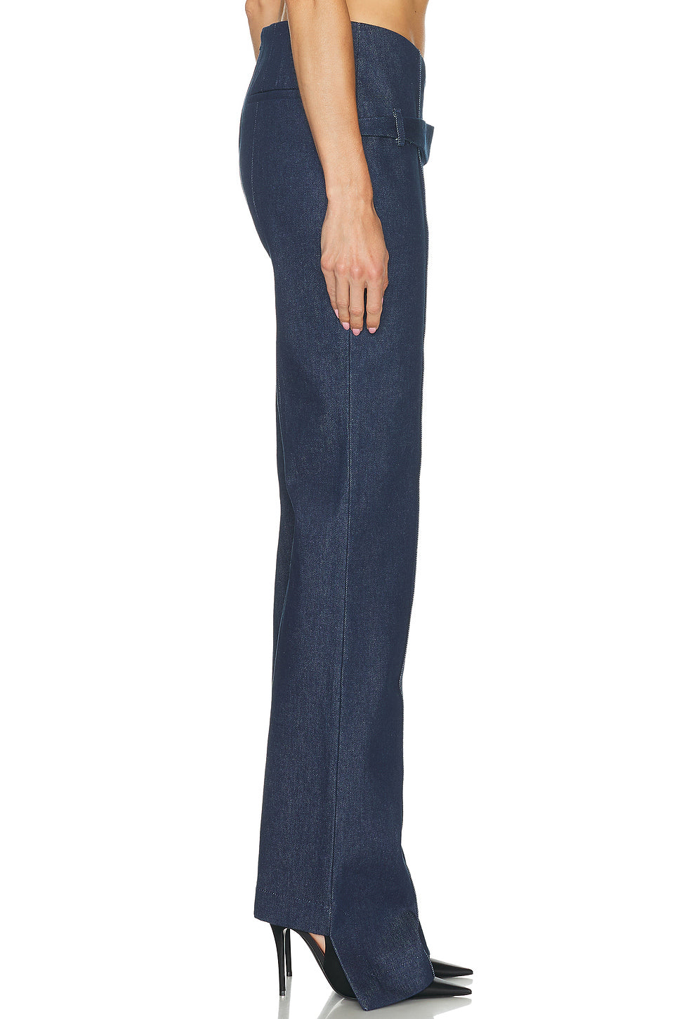 Asymmetric Waist Trouser