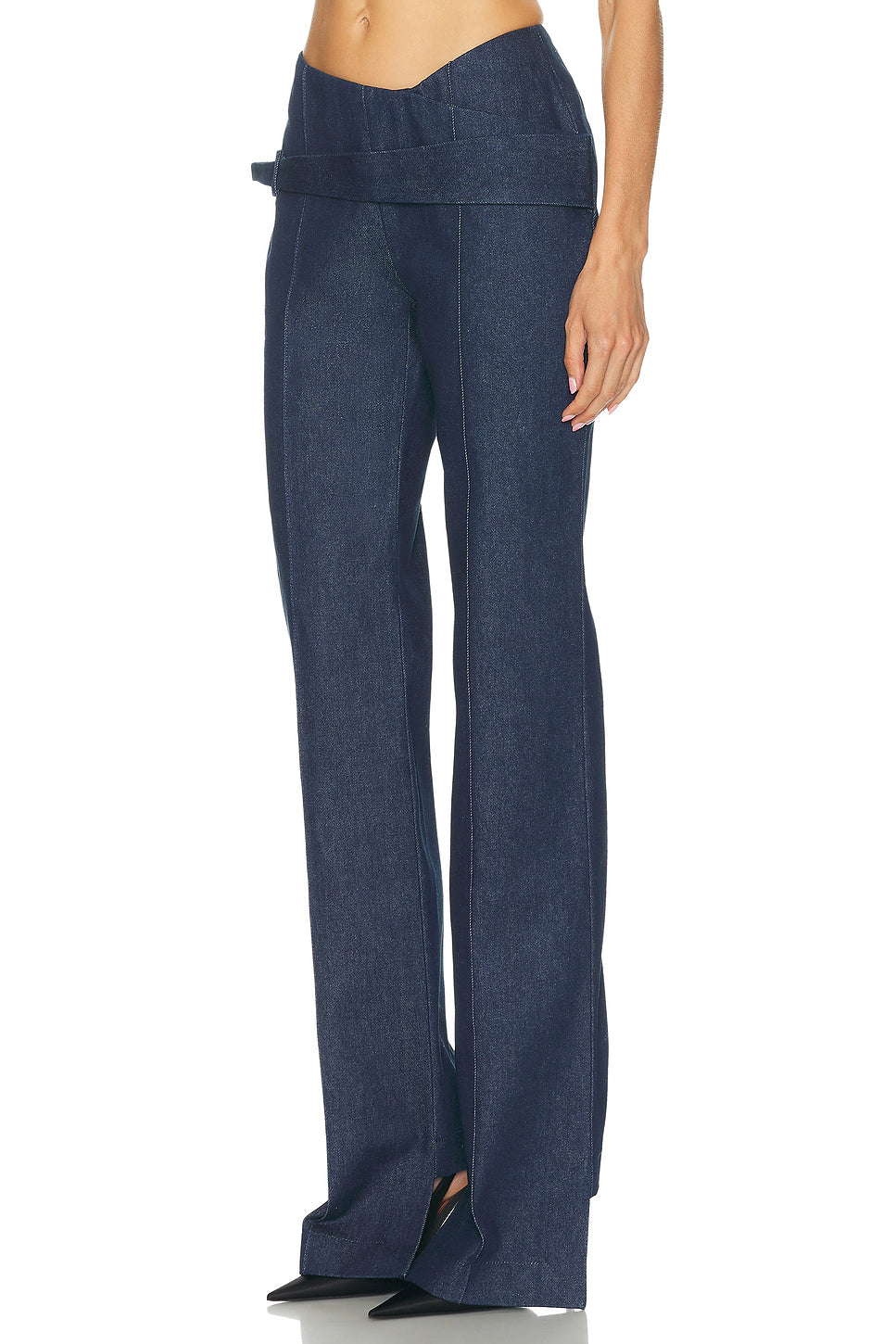 Asymmetric Waist Trouser