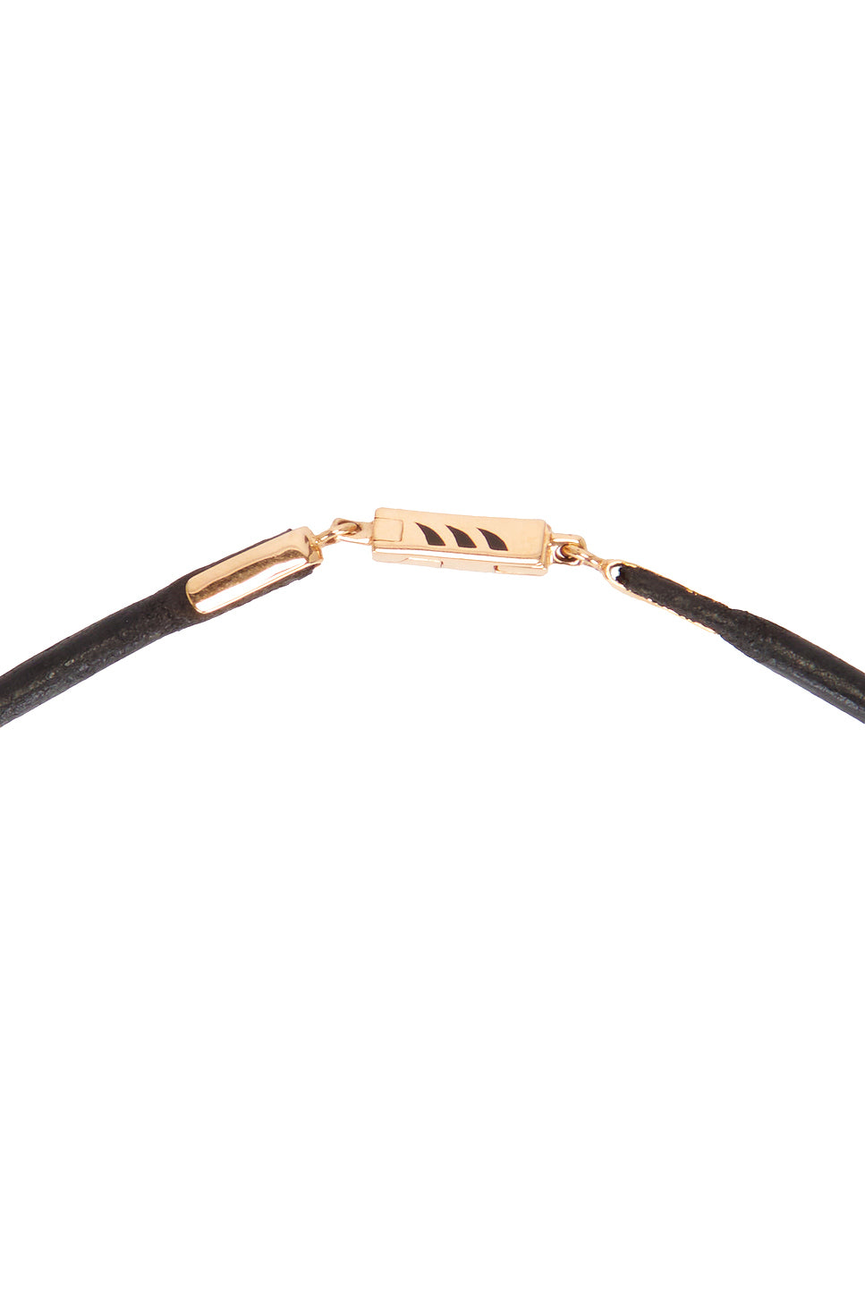 Turbo Oval Sillimanite Cord Necklace