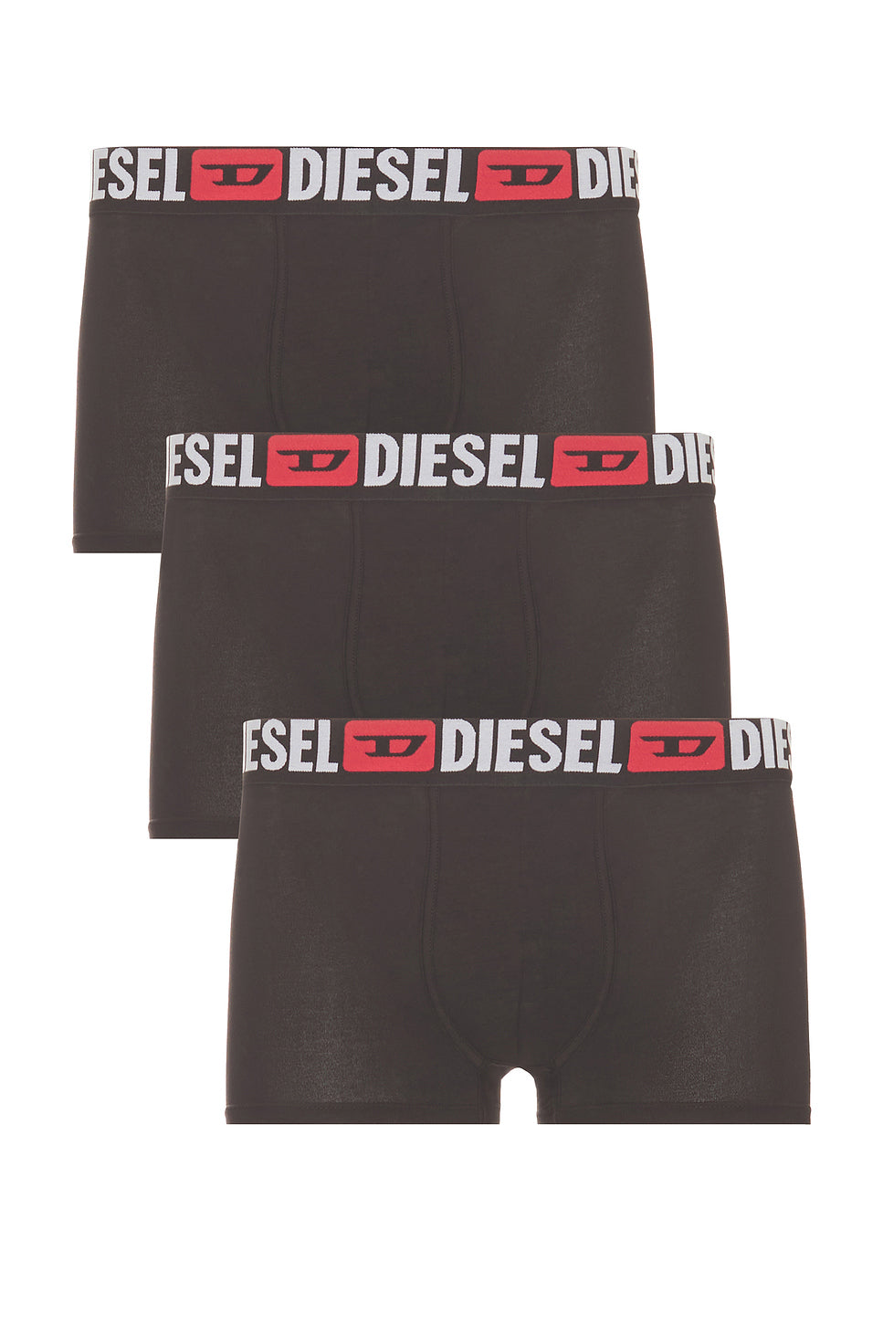 Three-Pack All Over Logo Waist Boxers