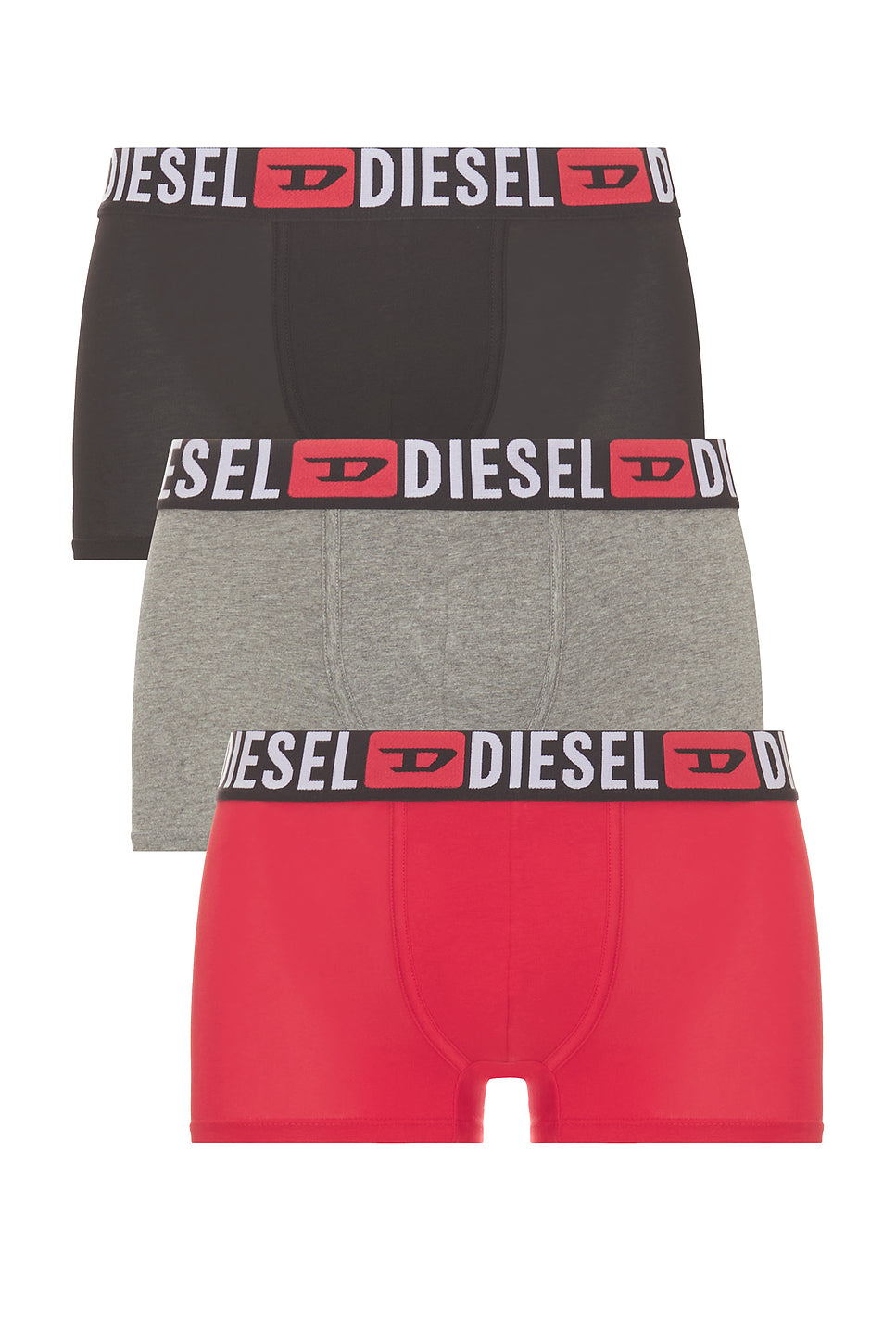 Three-Pack All Over Logo Waist Boxers