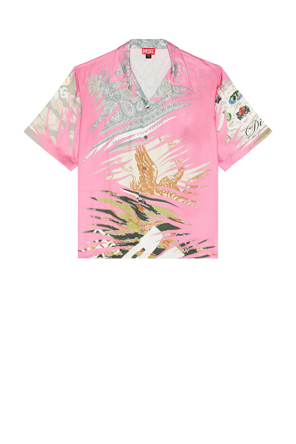 Printed Button Up Shirt