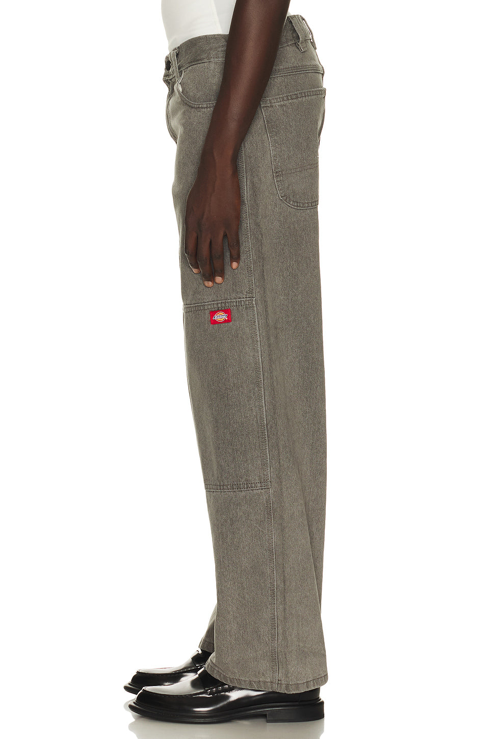 Loose Straight Double Knee Jean
