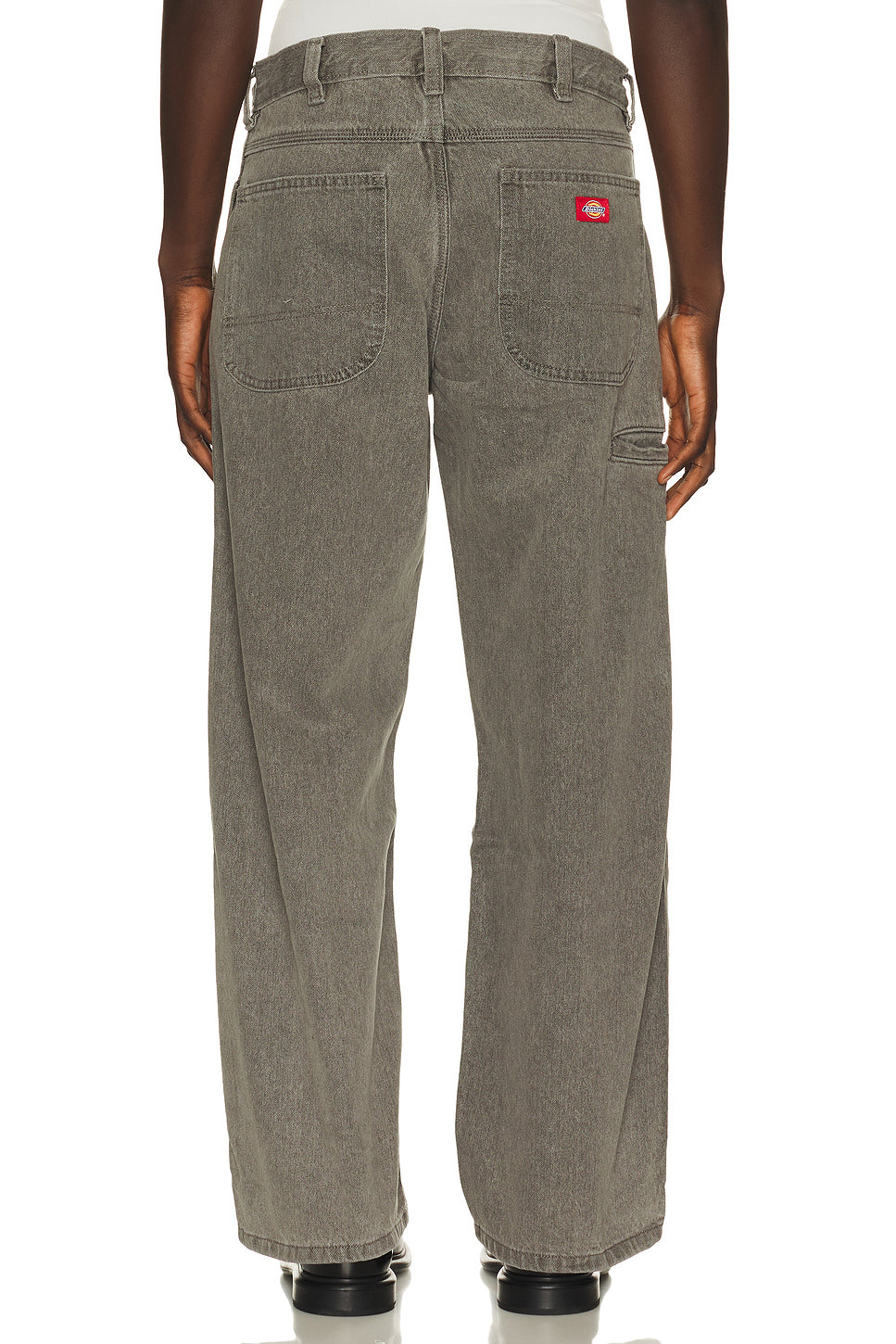 Loose Straight Double Knee Jean