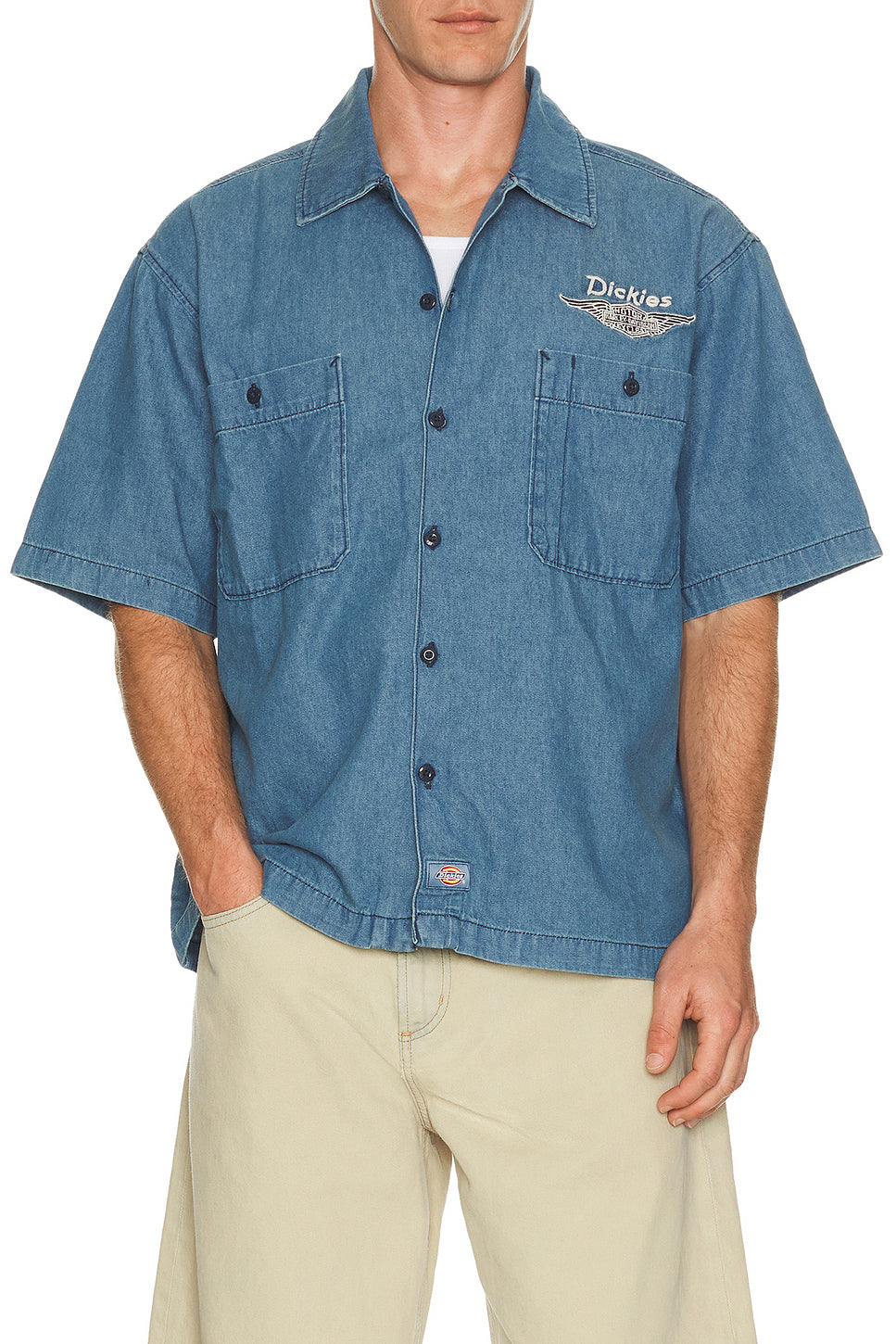 x Harley Davidson Short Sleeve Work Shirt
