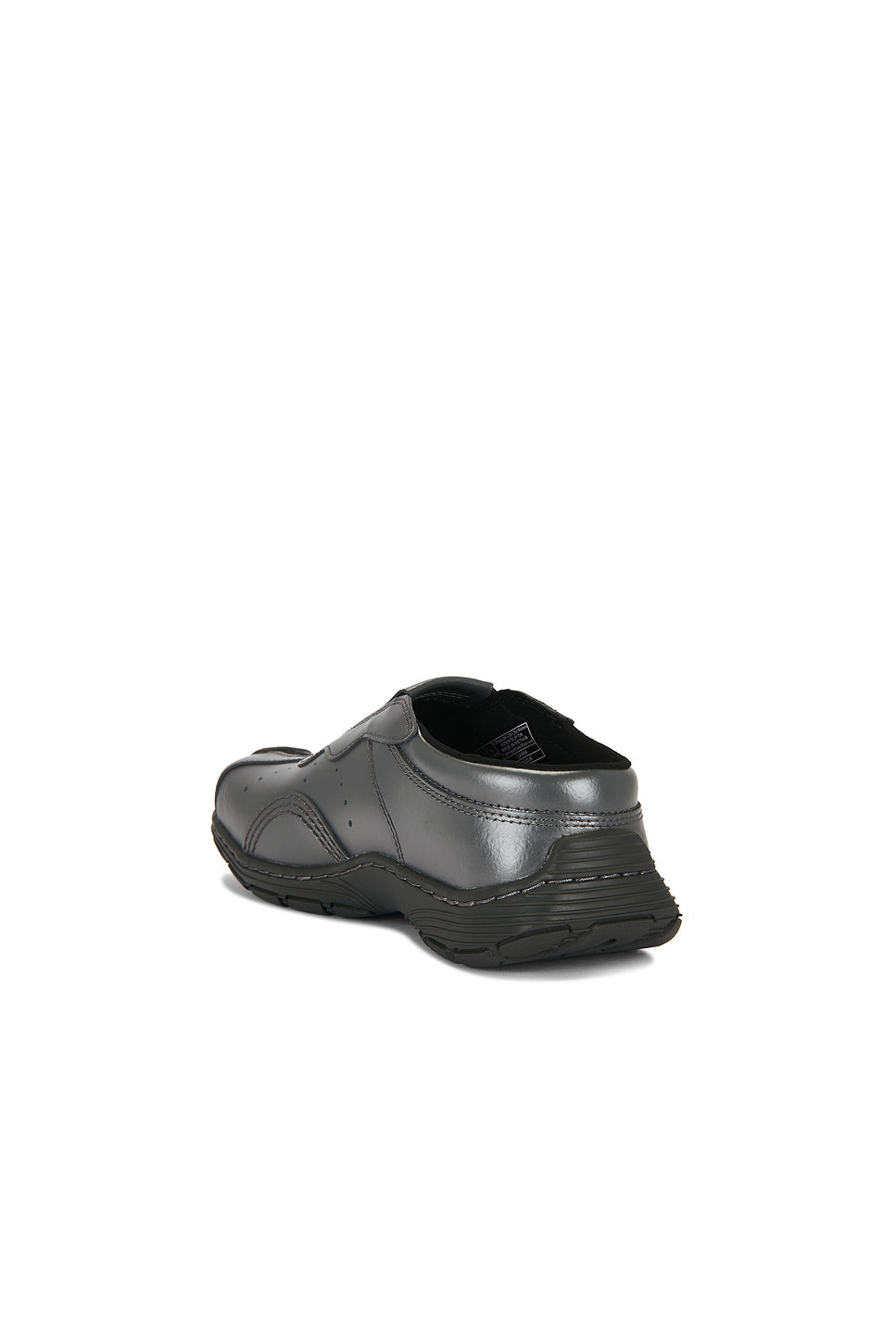 Satin Finish Leather Aurix Mule