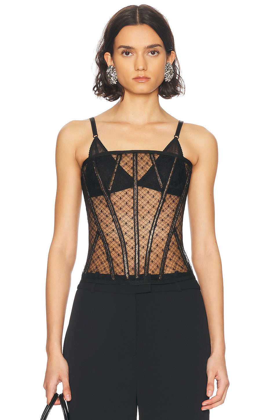 Strapless Corset Top