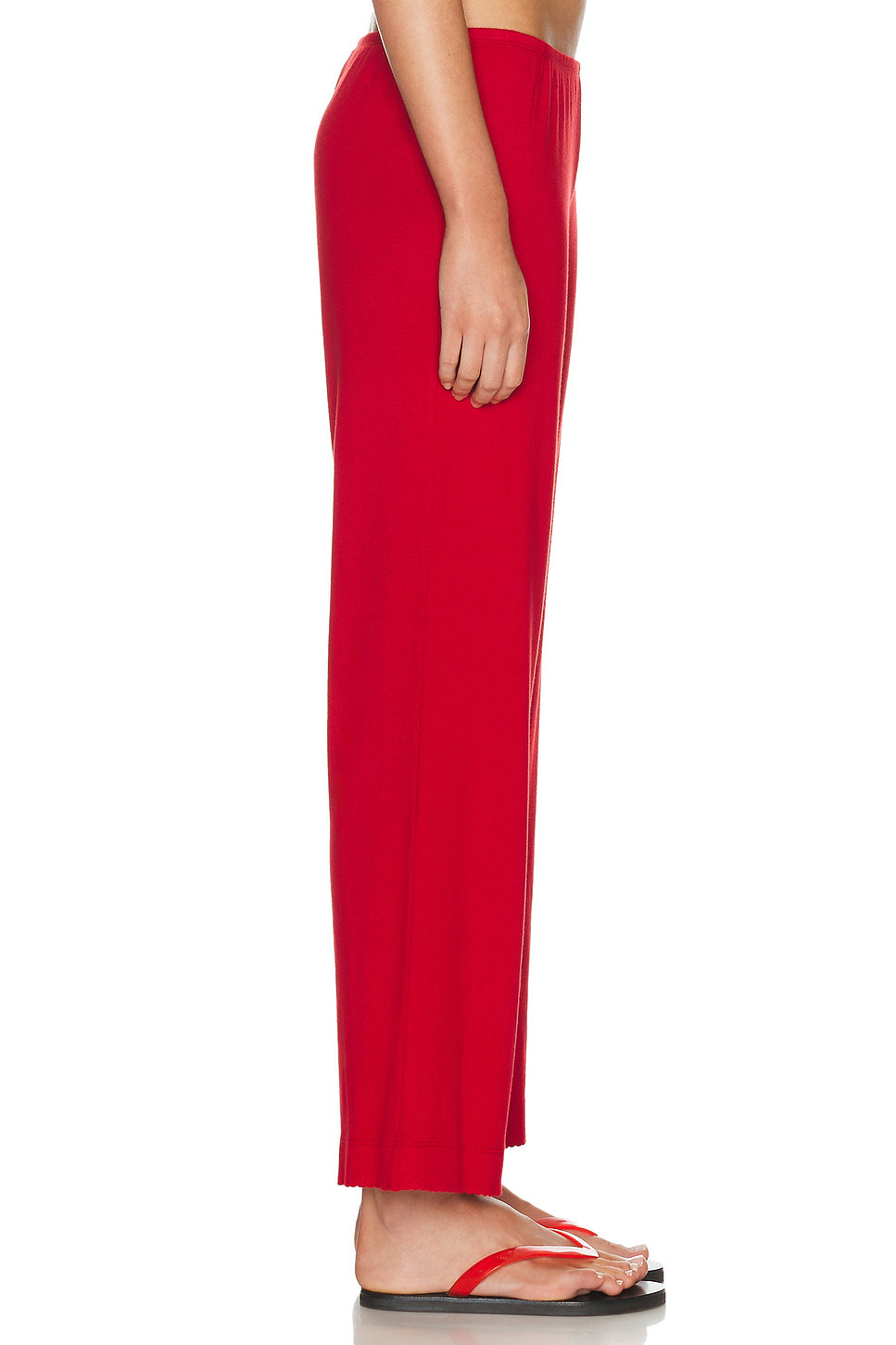 The Baby Rib Scallop Pant