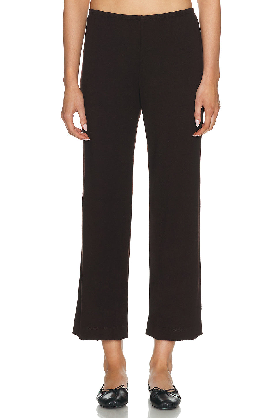 The Baby Rib Scallop Pant