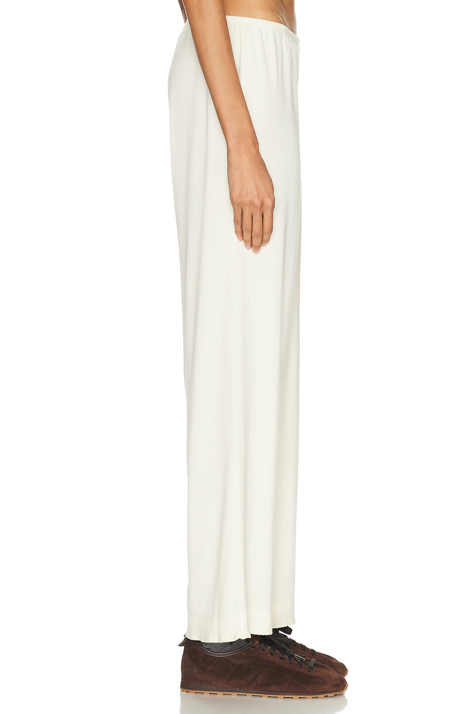The Baby Rib Scallop Pant
