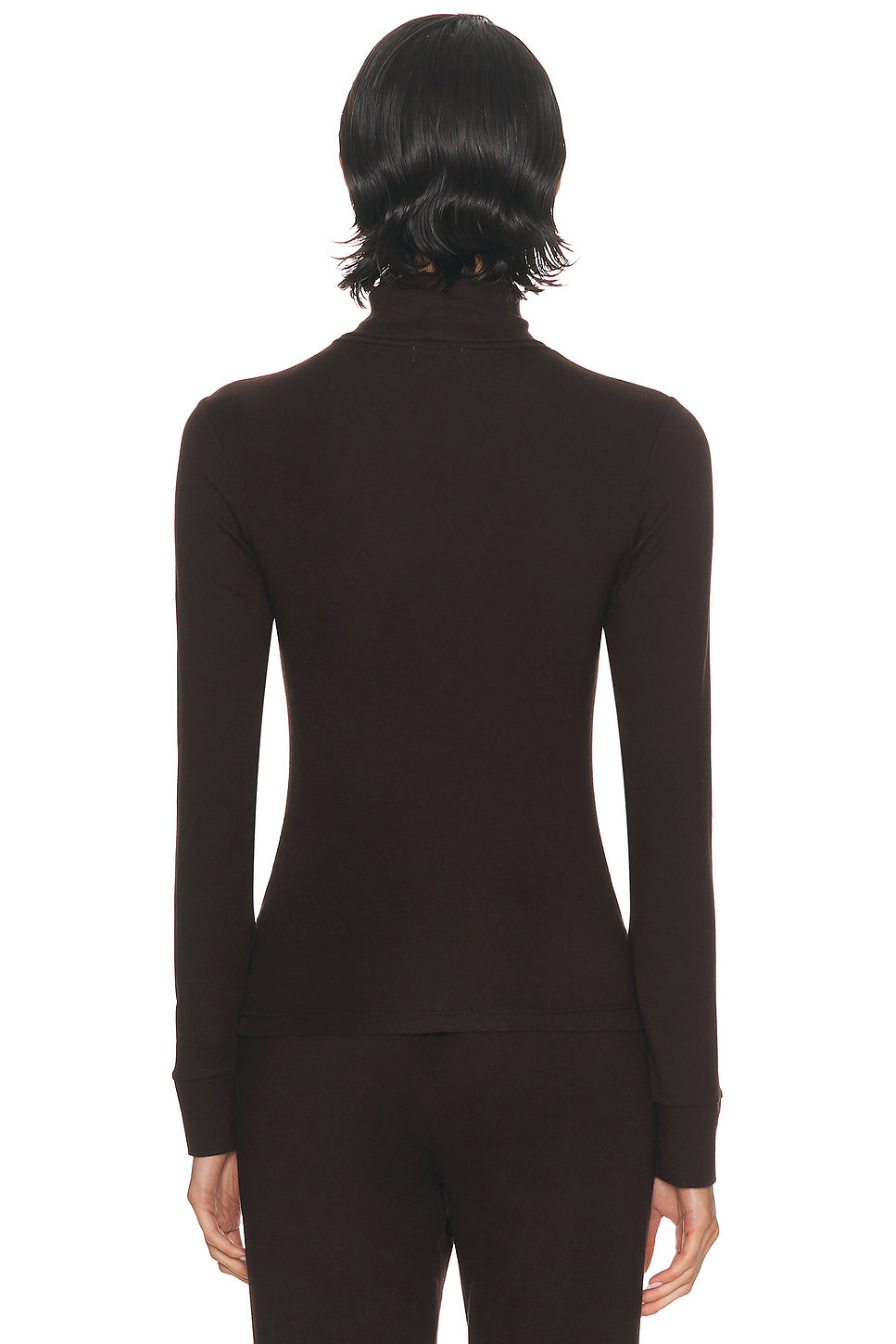 The Baby Rib Turtleneck Top