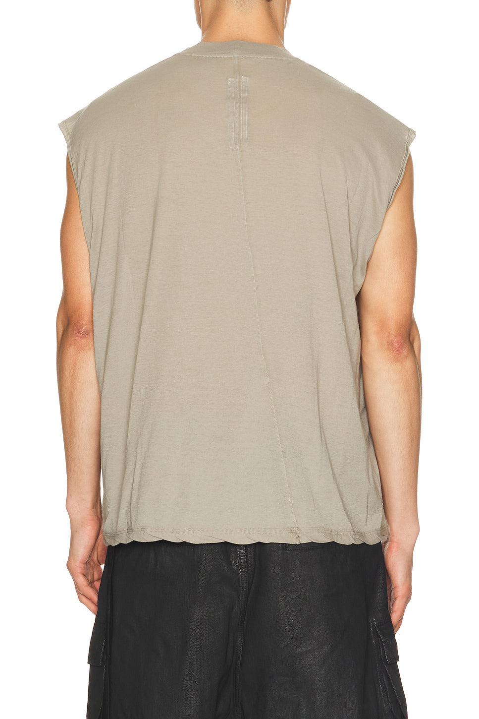 Cropped Tarp Tank