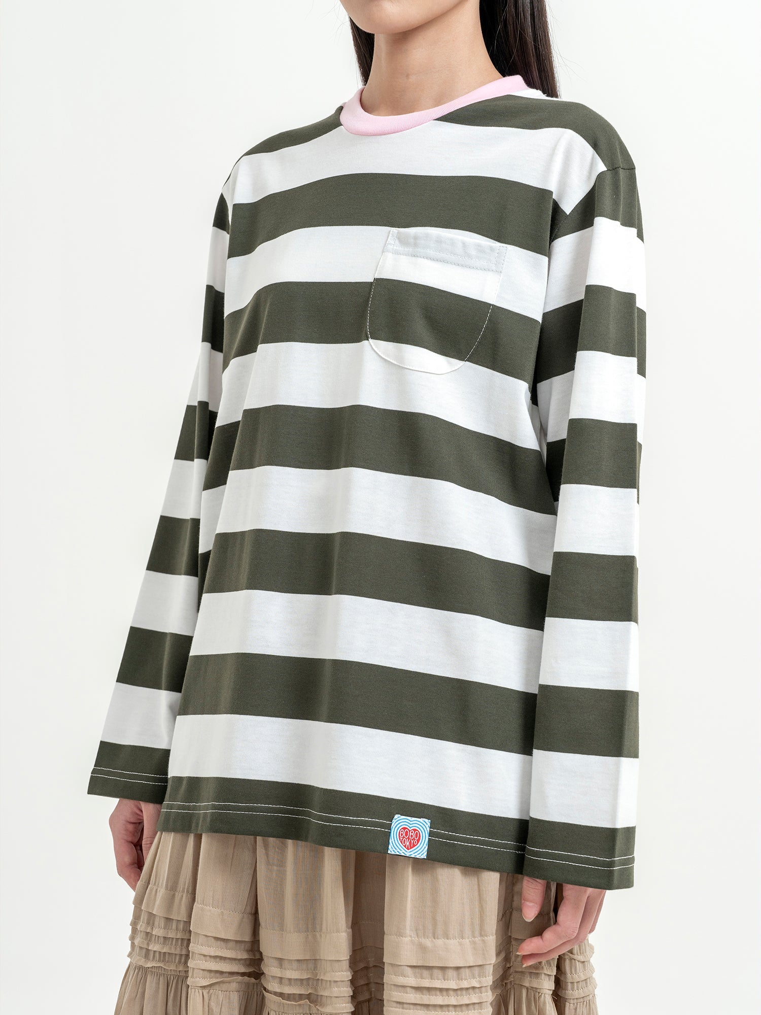Maui Border Stripe Tee