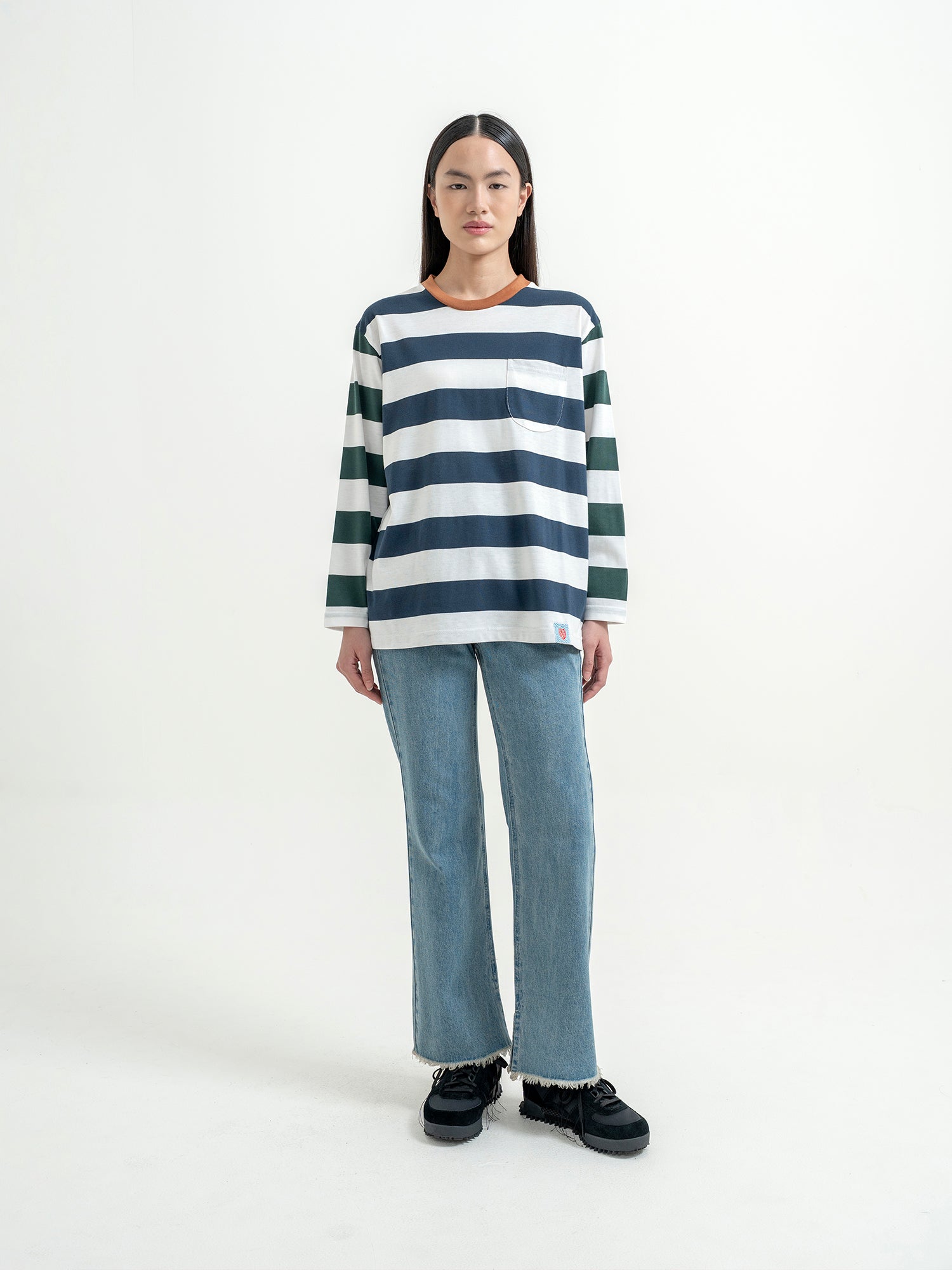 Maui Border Stripe Tee