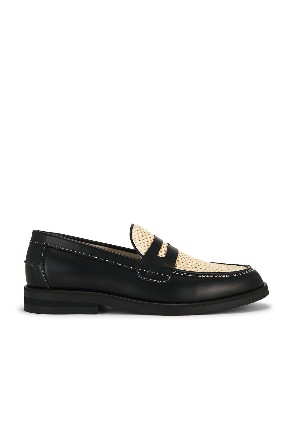 Wilde Rattan Penny Loafer