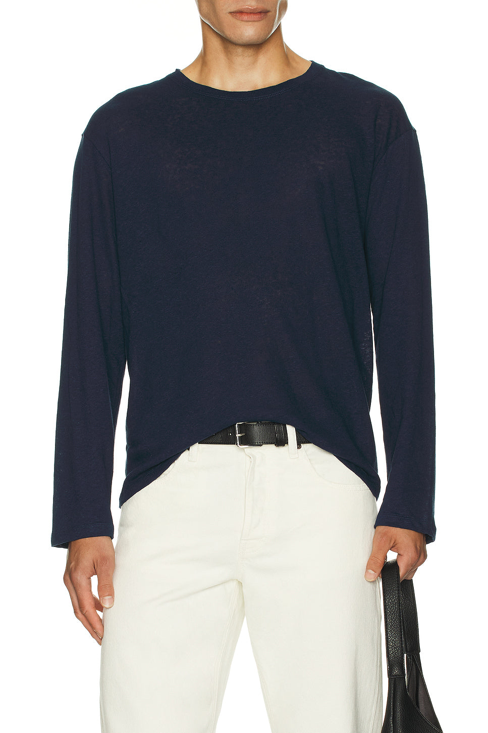 Long Sleeve Drape Tee