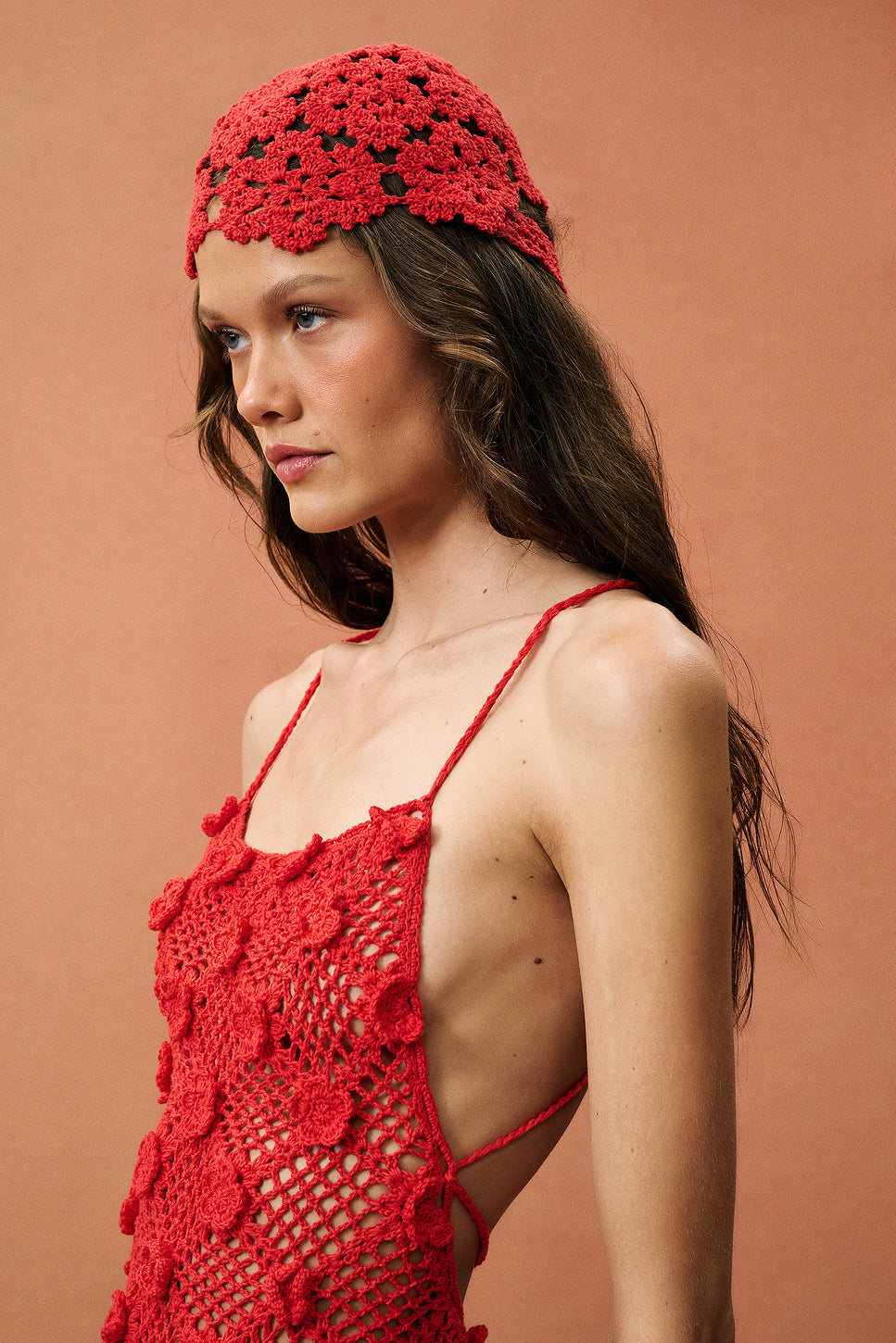 for FWRD Rita Crochet Headpiece