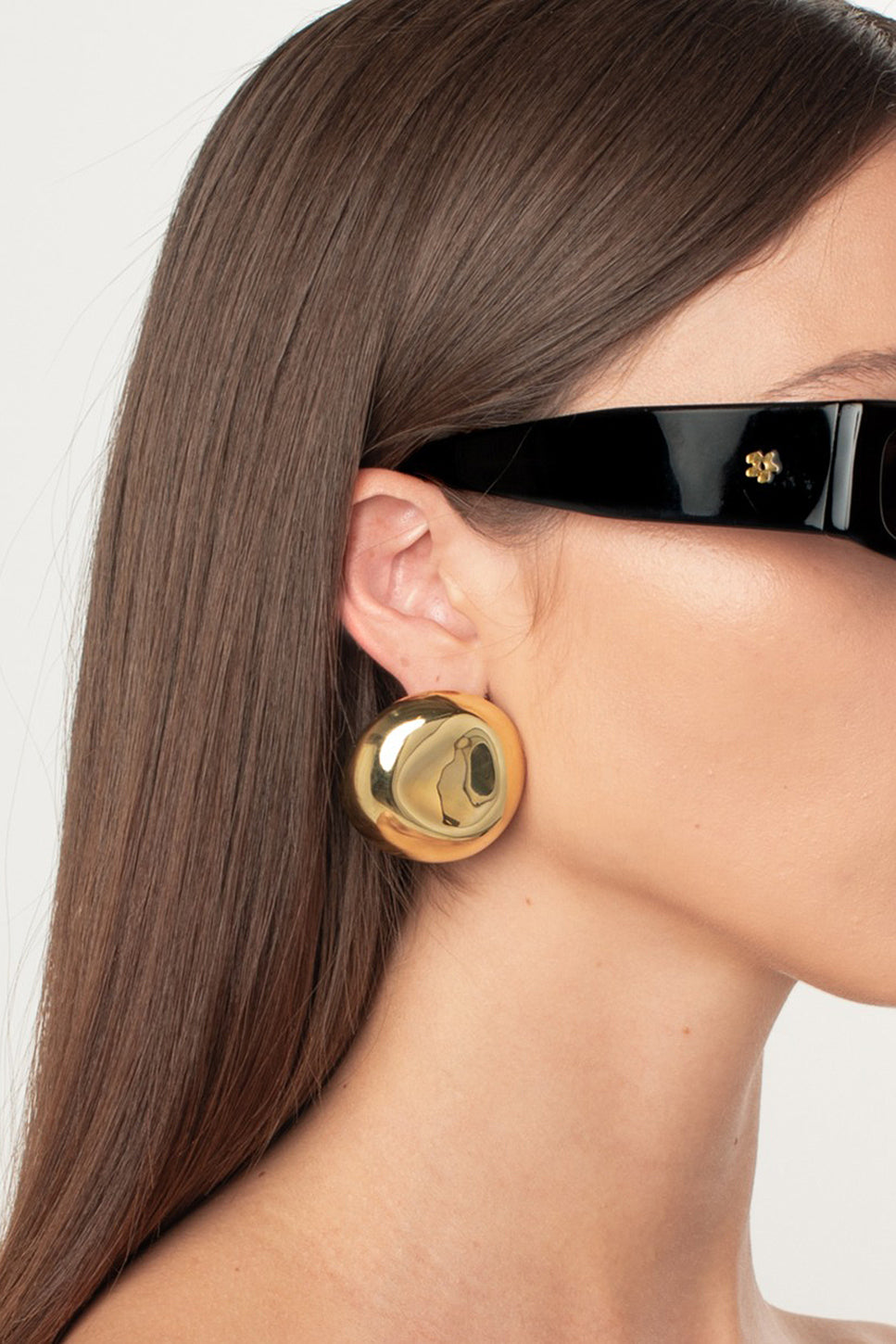 Lija Earrings in Gold