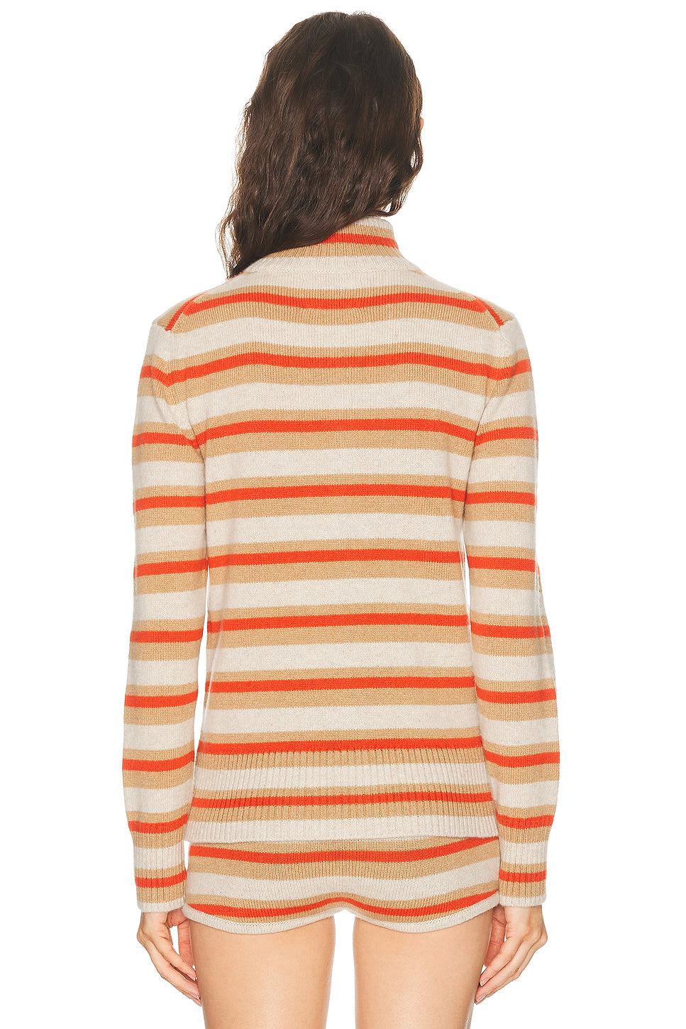 Hallie Stripe Zip Cardigan