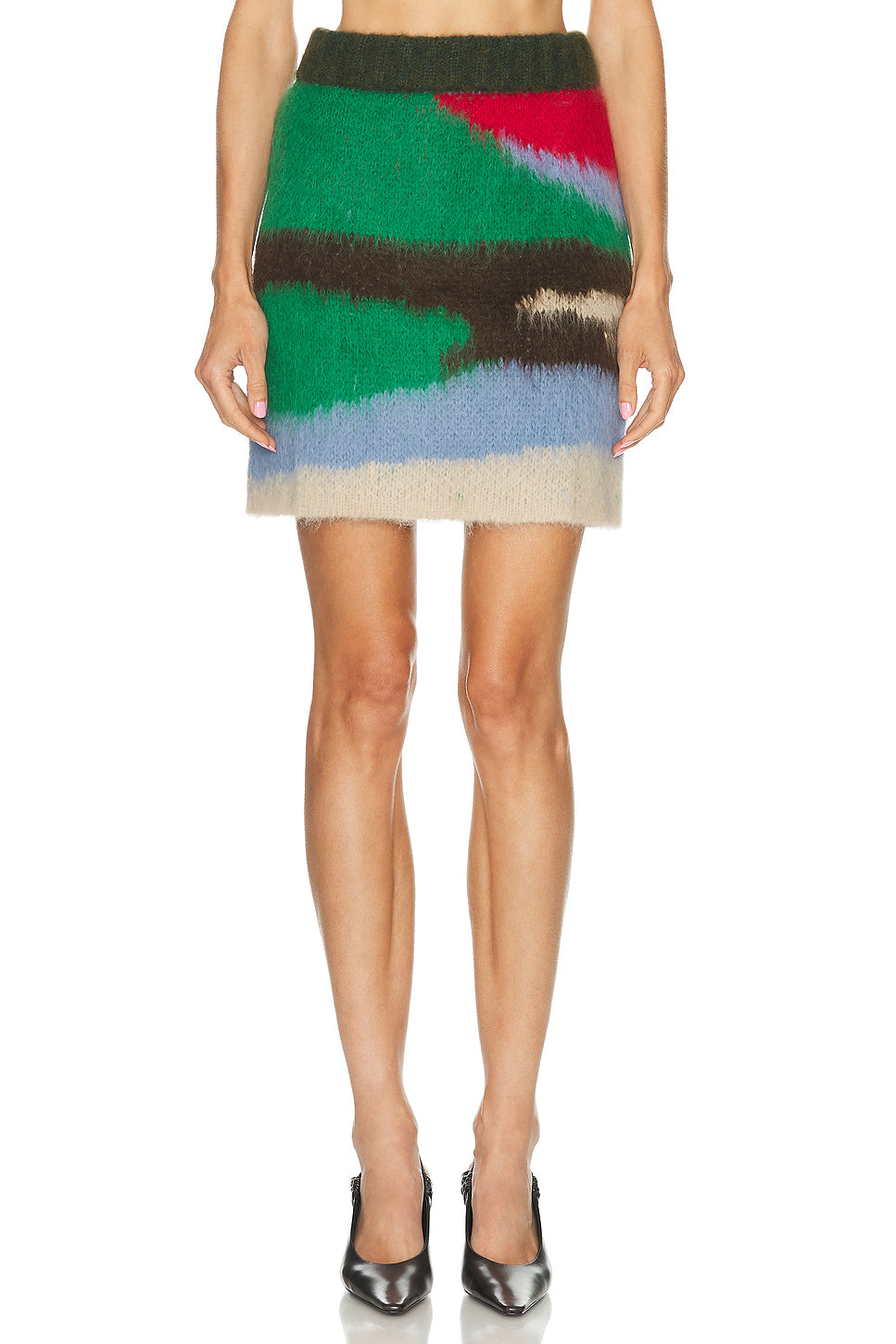 Topo Jacquard Skirt