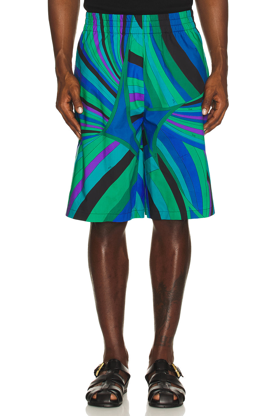 Cotton Popline Shorts