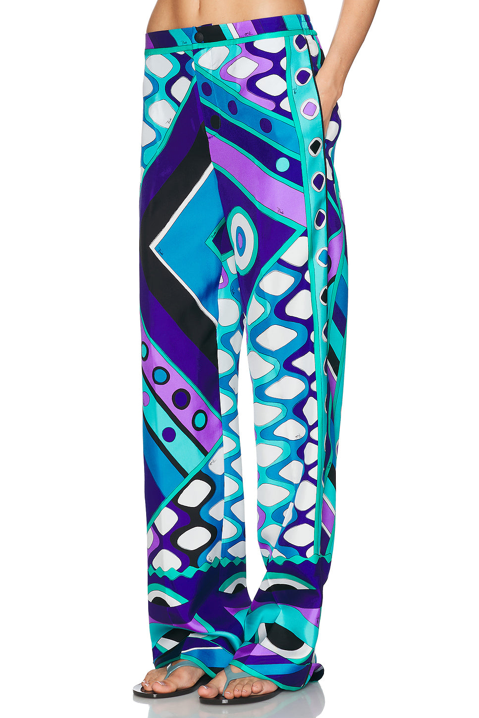 Silk Twill Pant