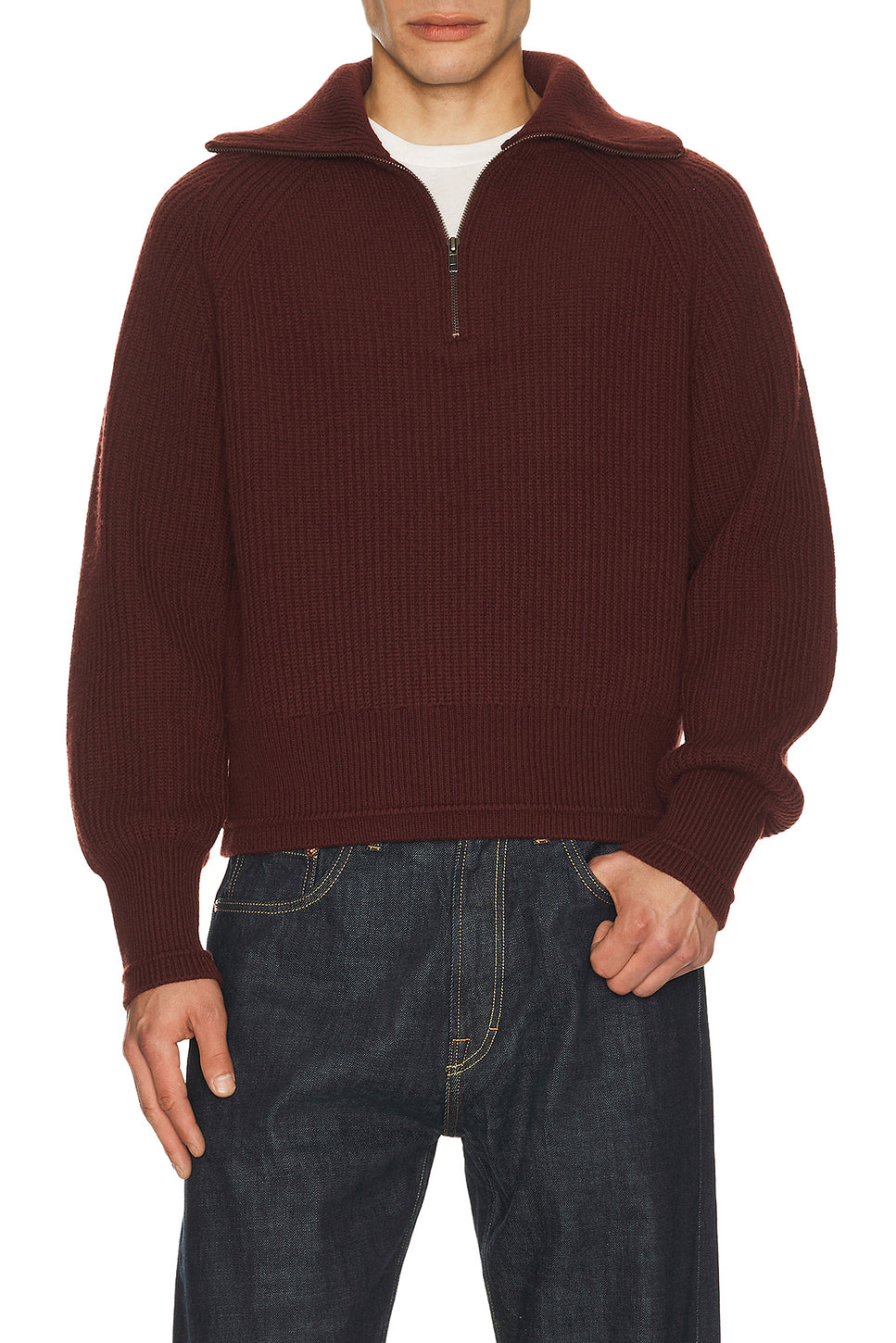 Blimp Quarter Zip Sweater