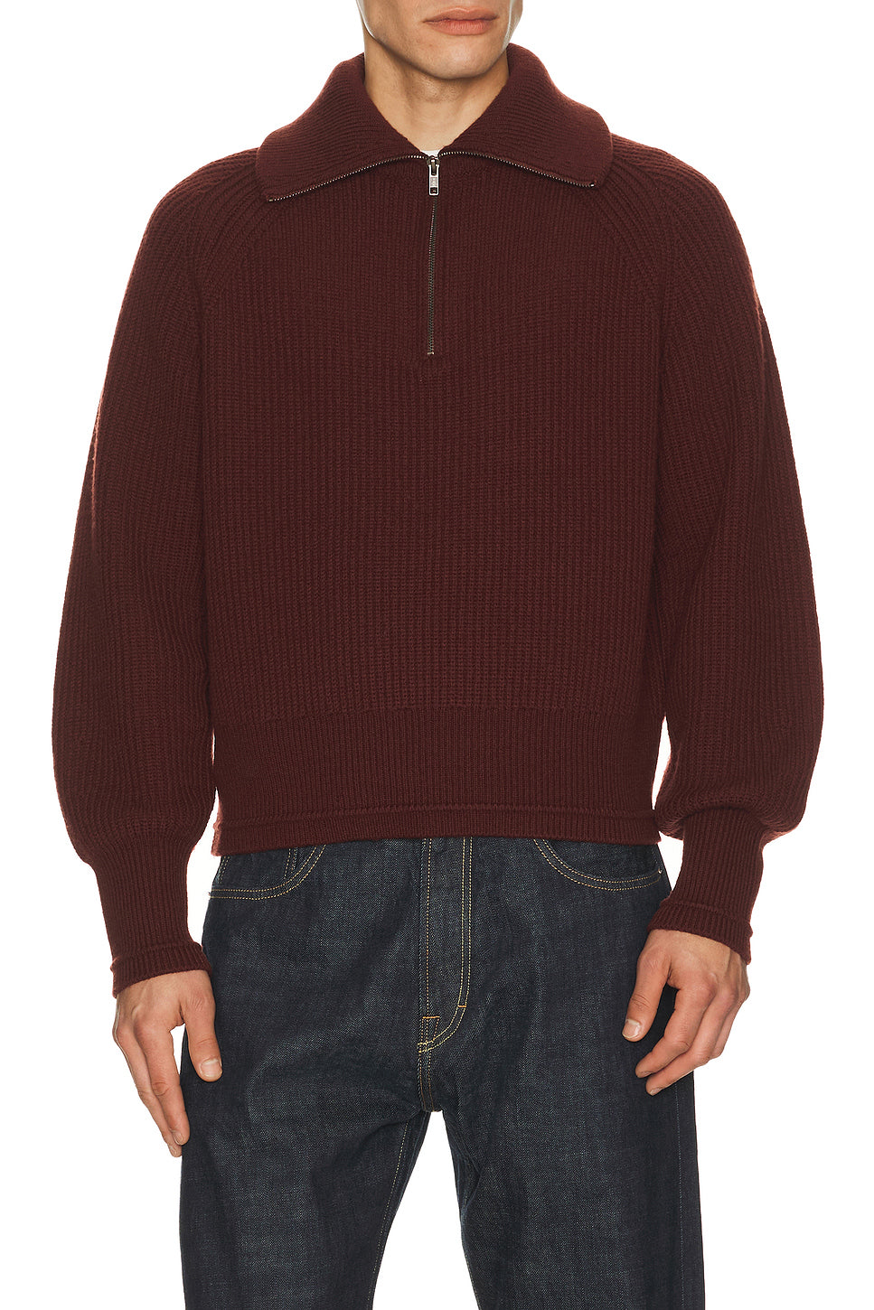 Blimp Quarter Zip Sweater