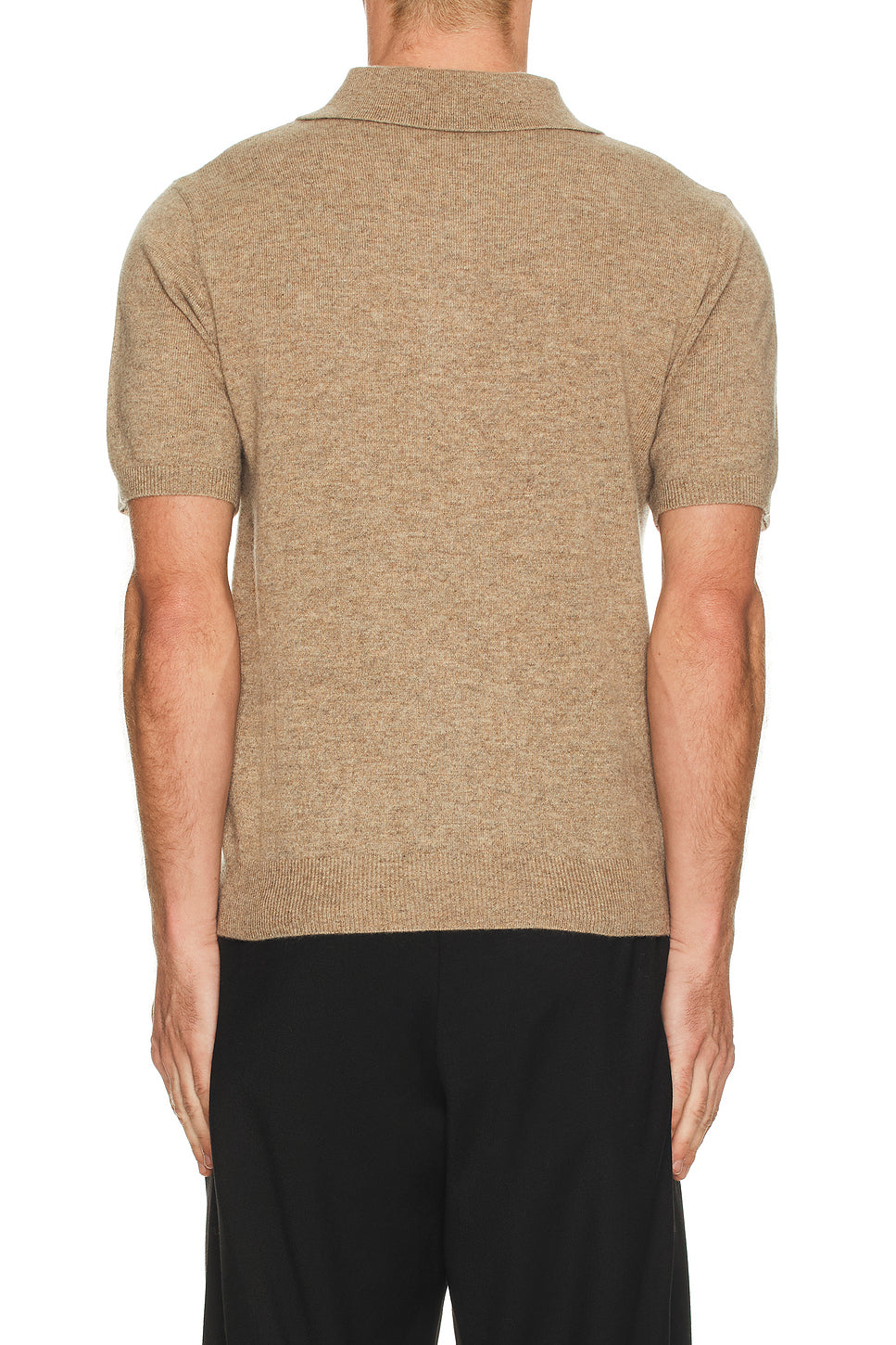 Short Sleeve Knit Polo