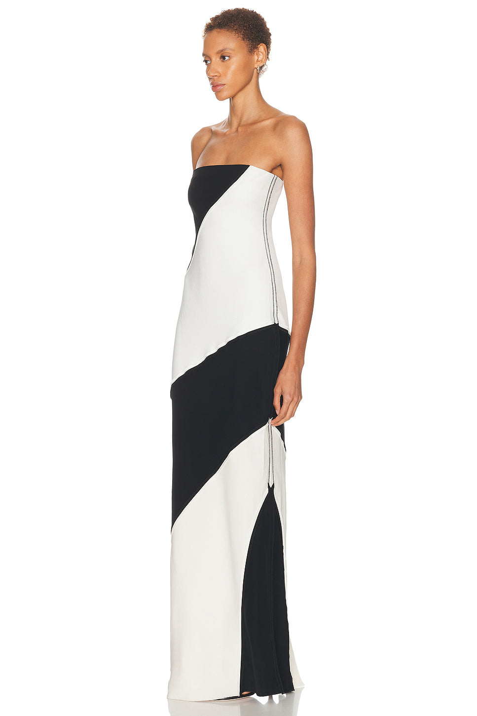 Margin Tube Dress