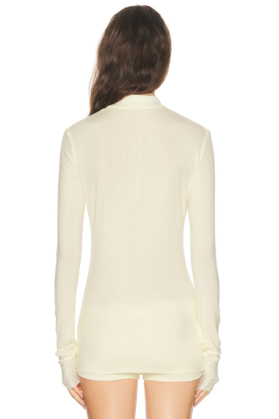 Long Sleeve Polo Top