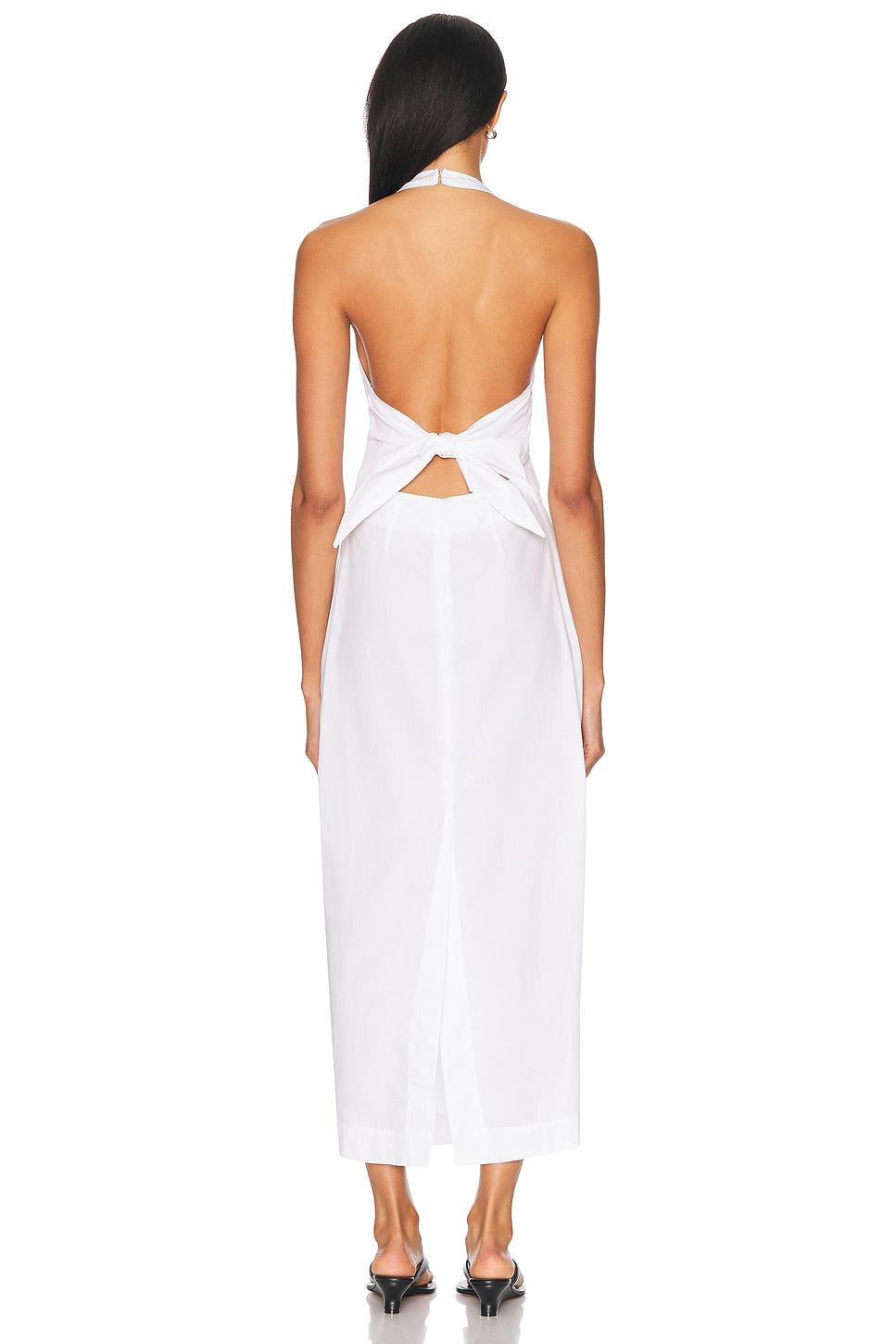 Poplin Halter Dress