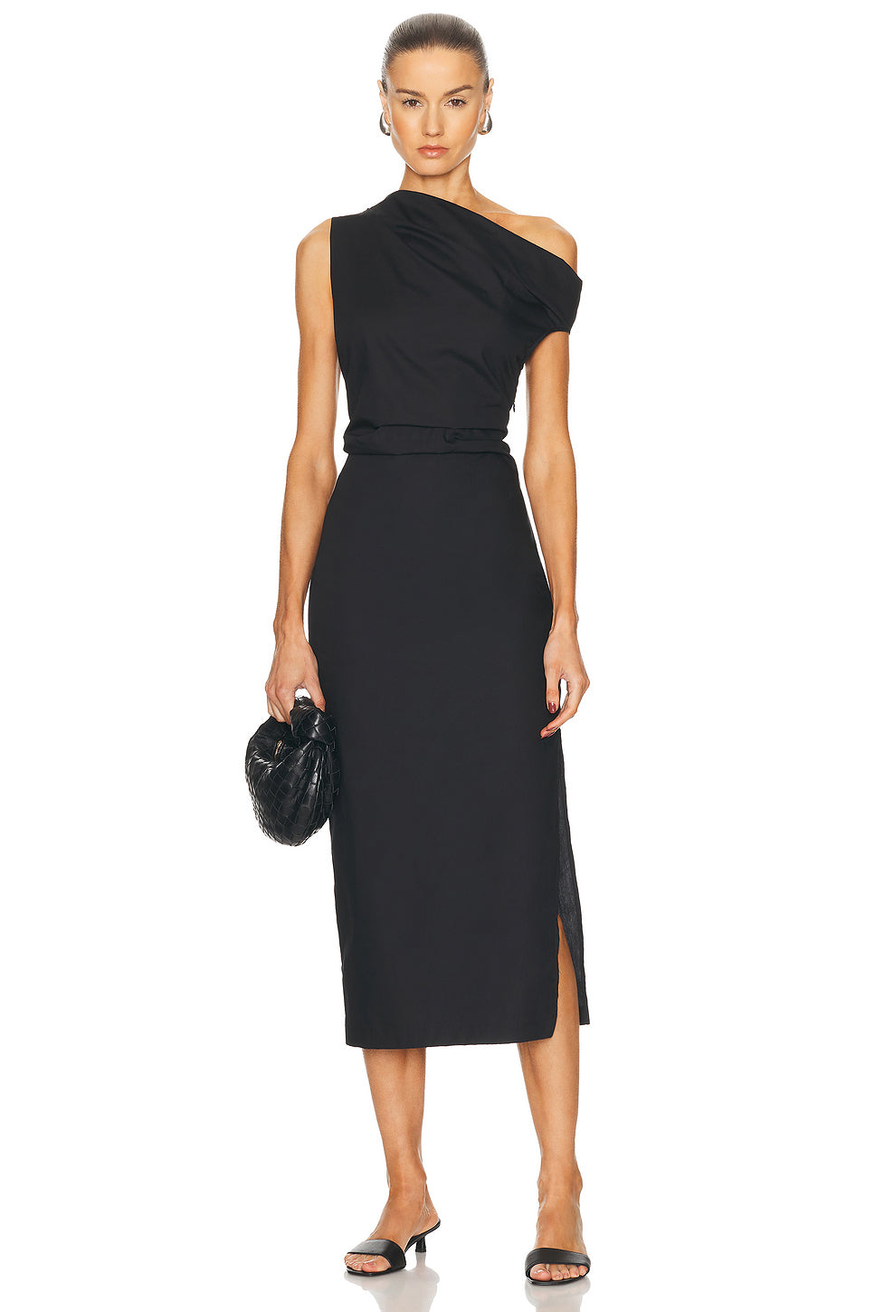 Poplin Sculptured Dress