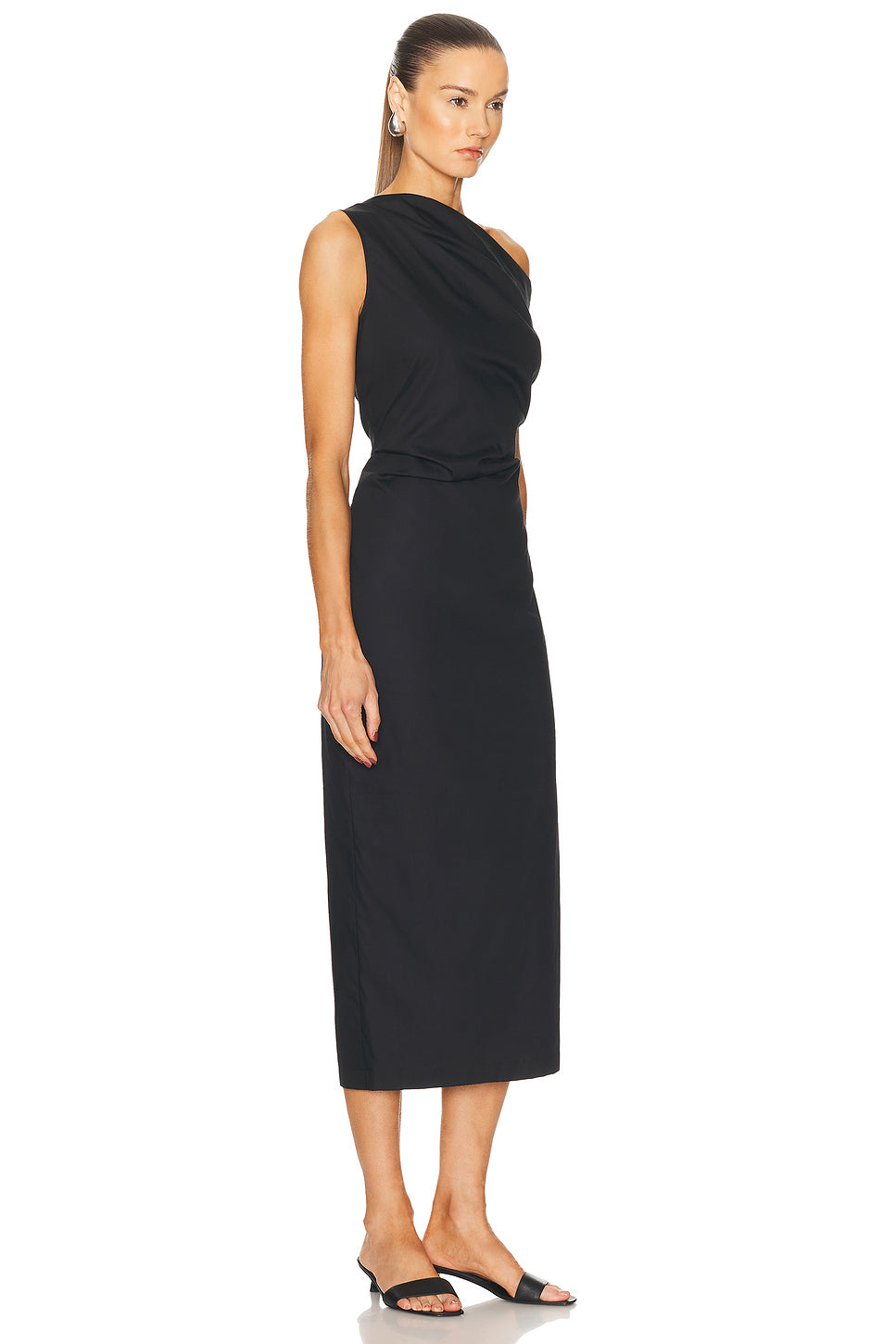 Poplin Sculptured Dress