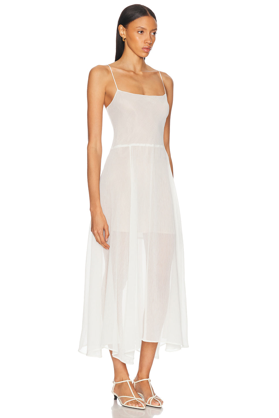 Japanese Yoryu Chiffon Dress