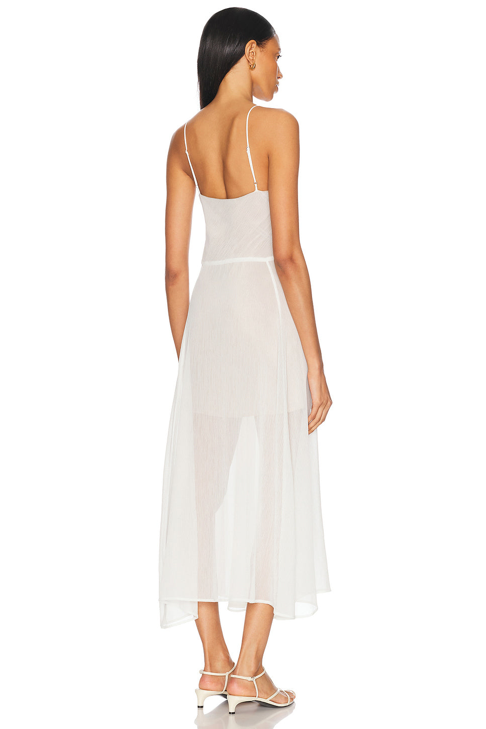 Japanese Yoryu Chiffon Dress